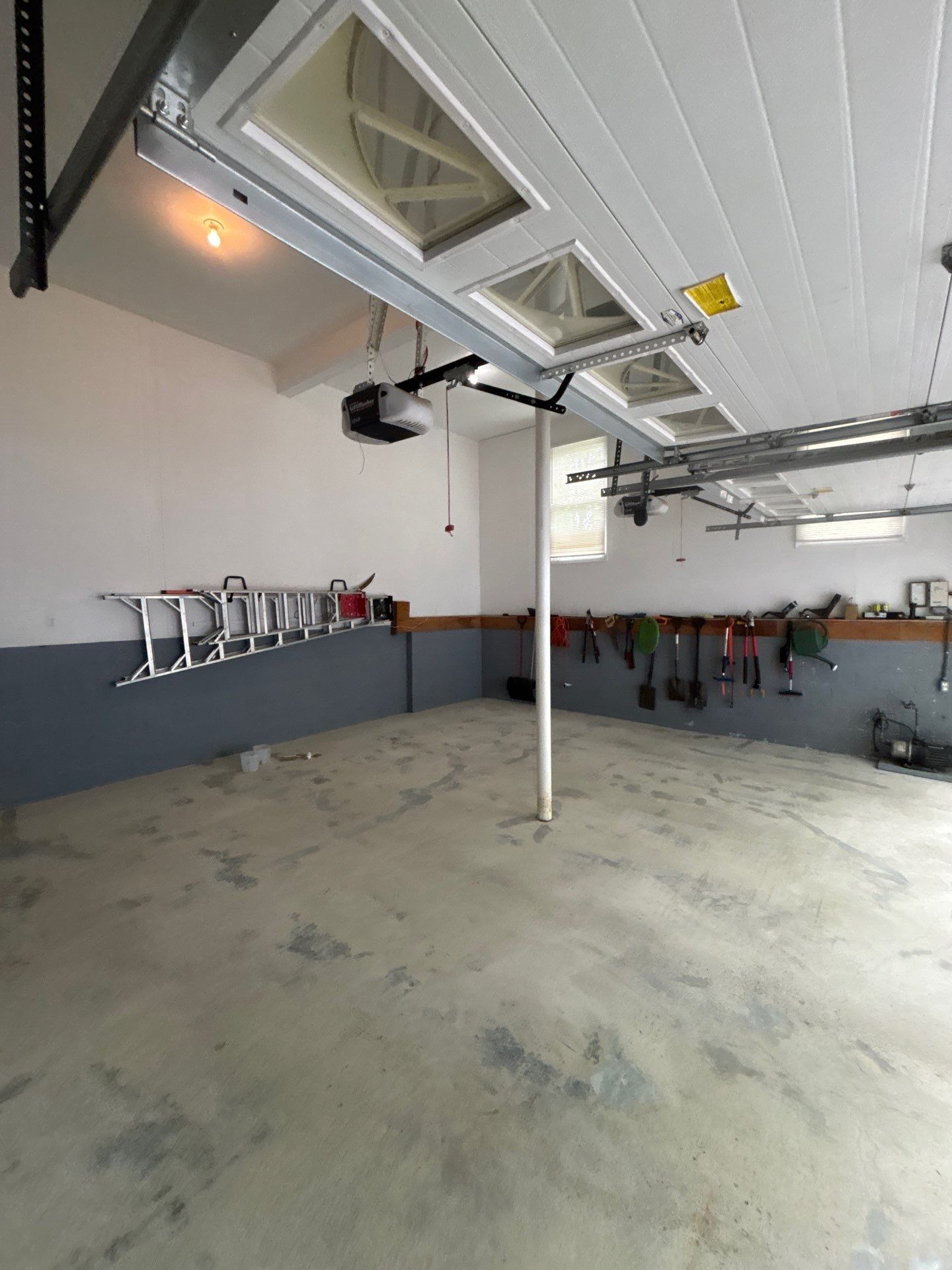 Travertine Polyurea Garage Floor Coating in Randolph, New Jersey by Spectrum Painting, LLC
