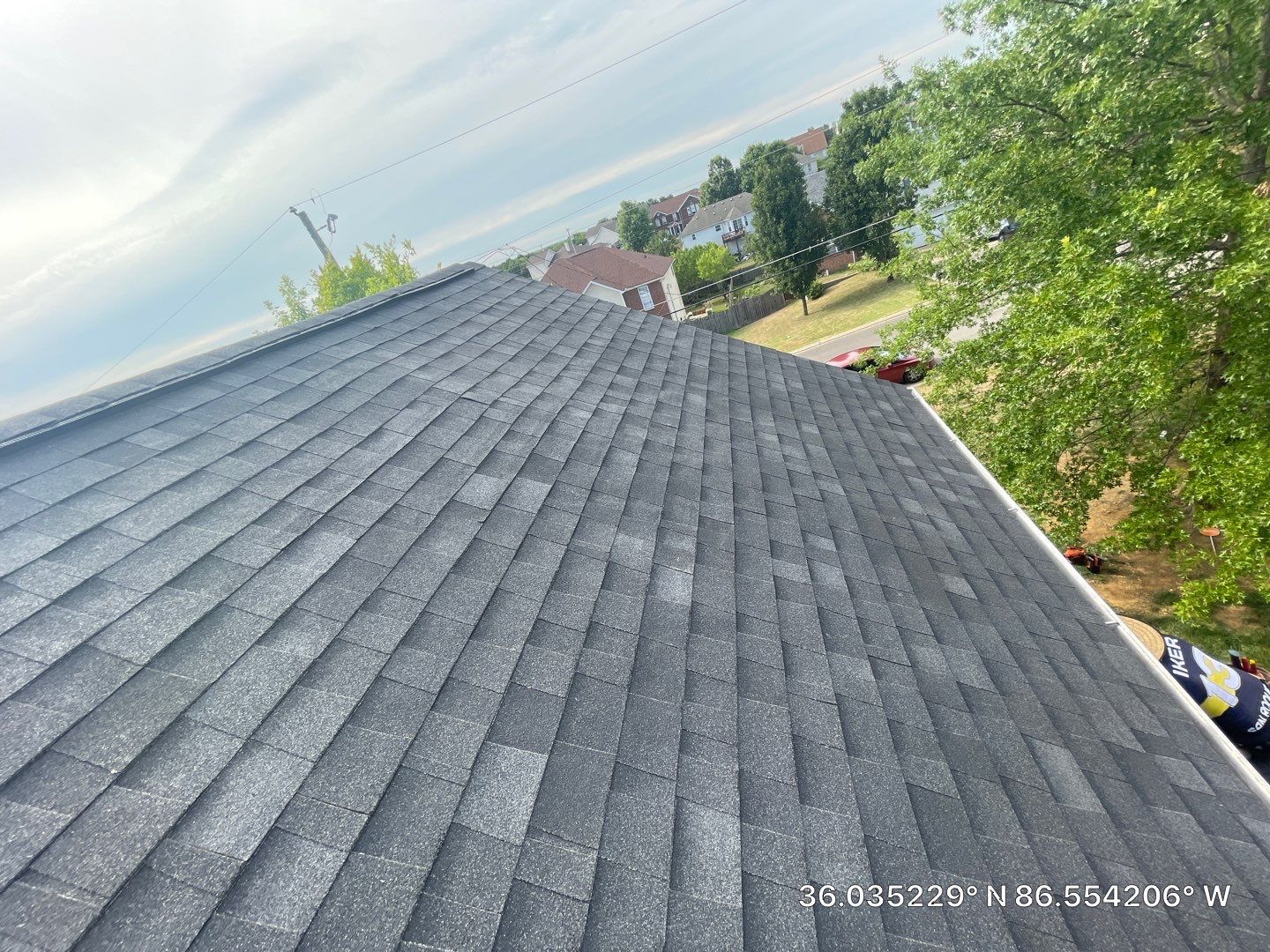 Insurance Paid for this New Owens Corning Oakridge Roofing System by Undersun Roofing 