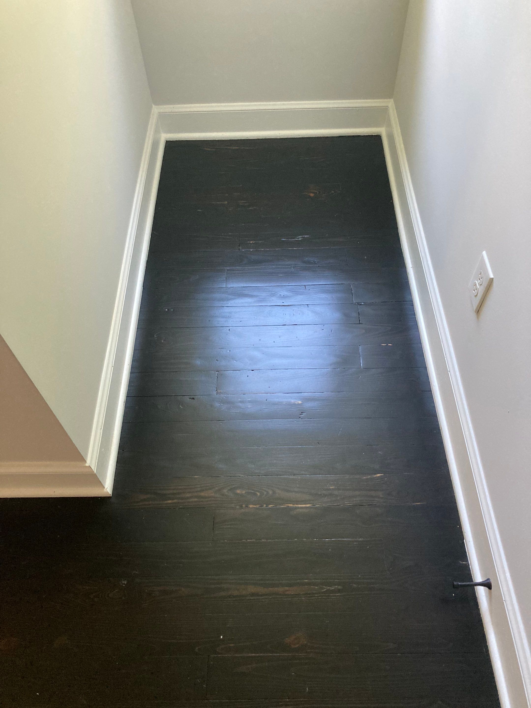Hardwood floor refinish/restore by Footprints Floors of Nashville