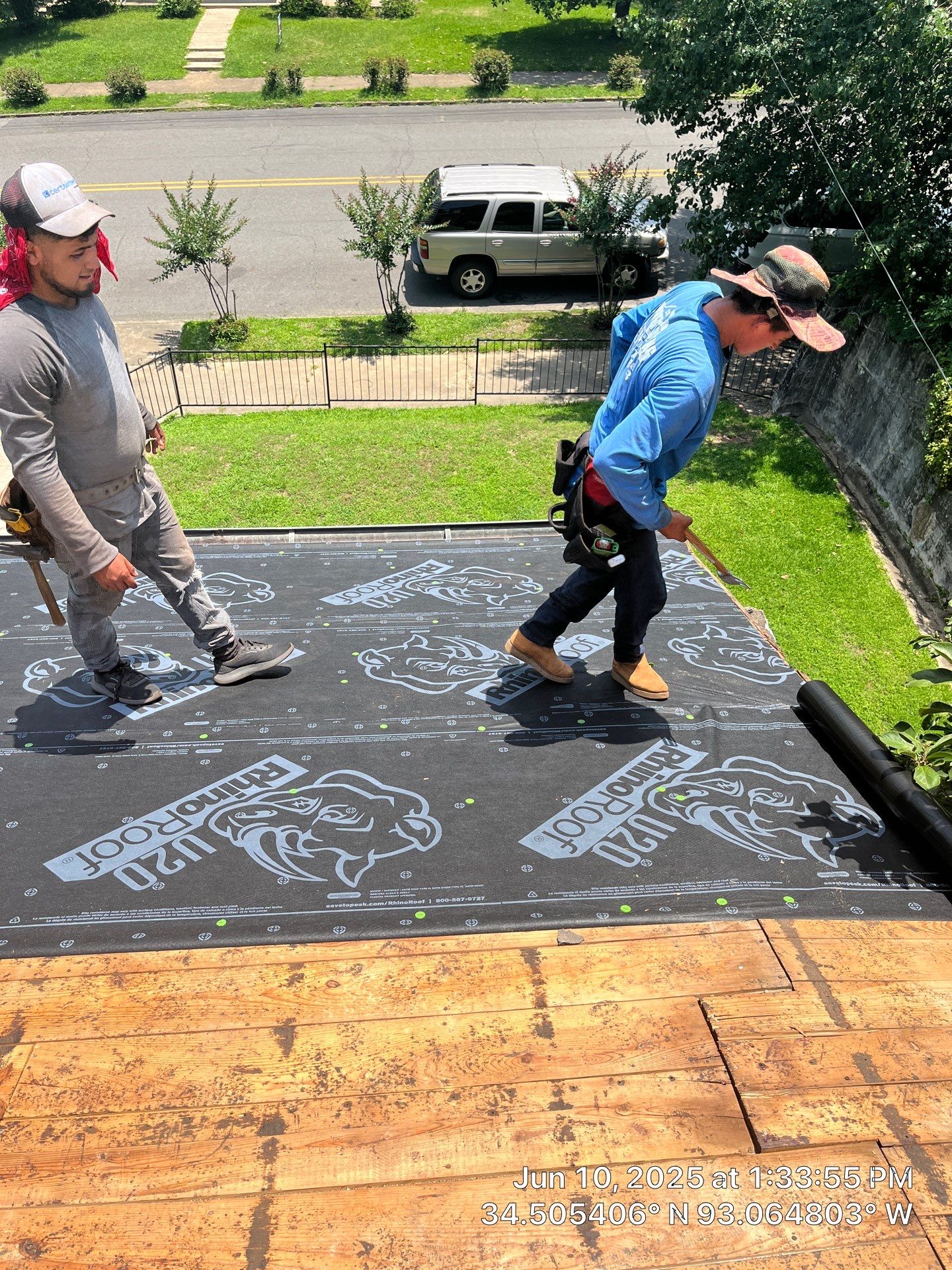 Asphalt Shingle and Flat Roof Replacement in Hot Springs by Temple Roofing and Exteriors