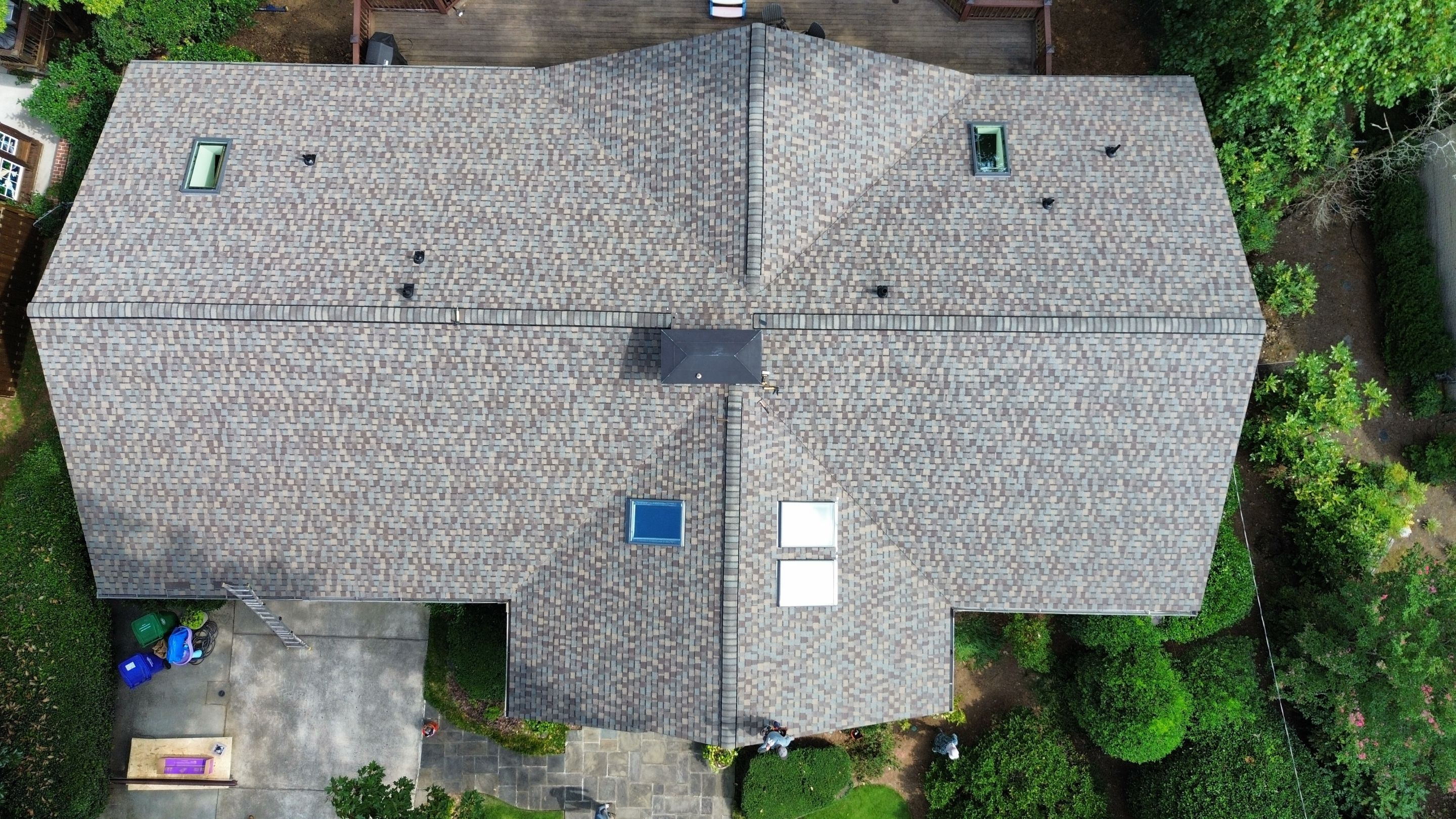 Atlanta, GA Roof Replacement CertainTeed Landmark Pro Max Def Weathered Wood by Reset Roofing