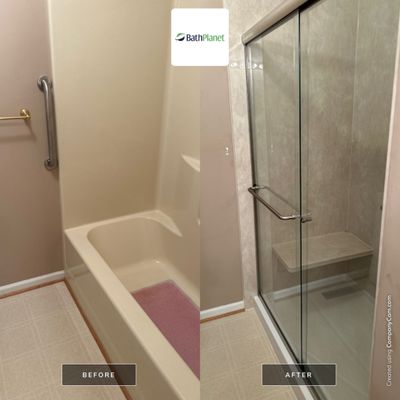Tub to Shower