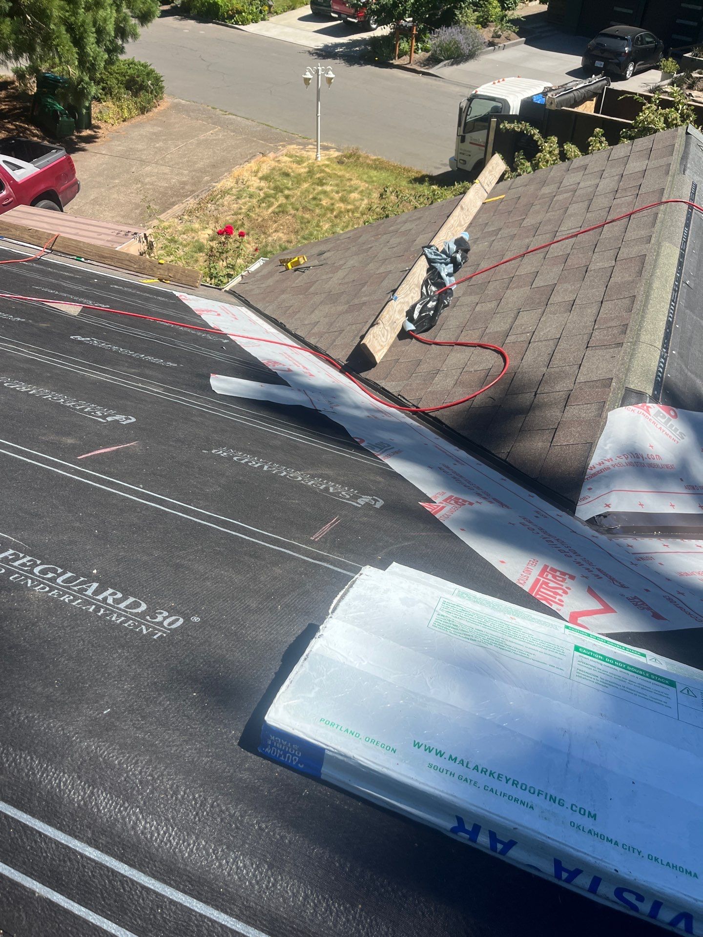 Project in Portland by Tom Leach Roofing