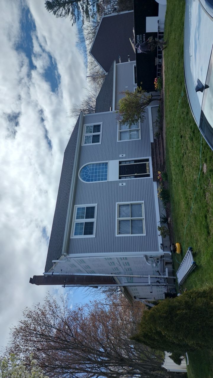 Siding Installation using James Hardie by UBrothers Construction