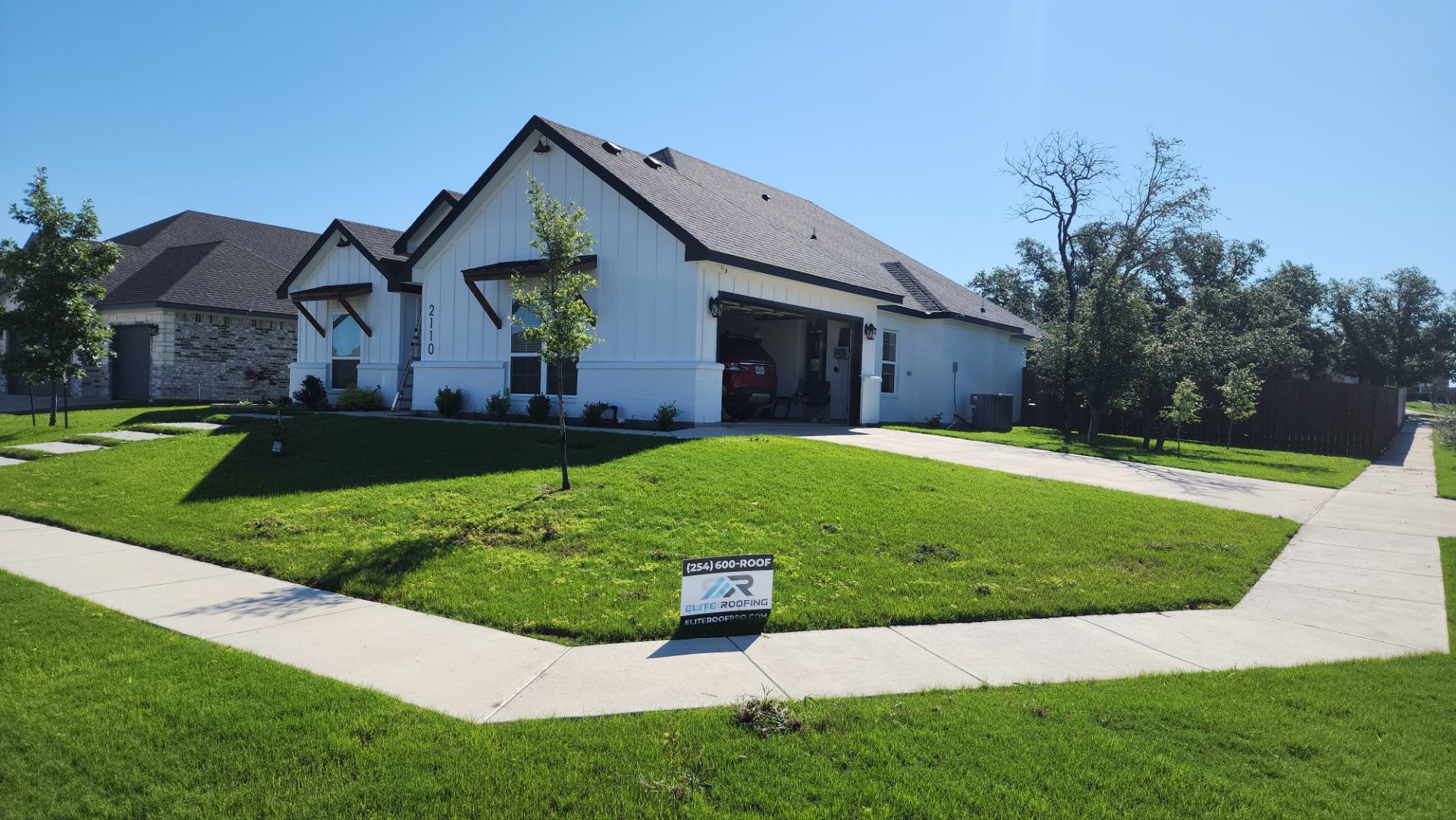 Residential Roof Replacement using GAF HDZ - Charcoal shingles by Elite Roofing LLC
