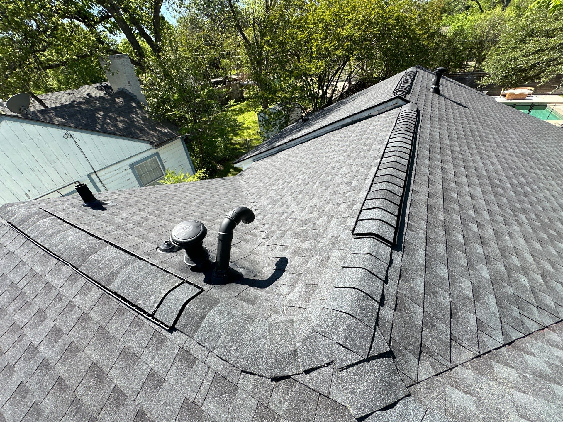 Project in Dallas by Zeus Exteriors