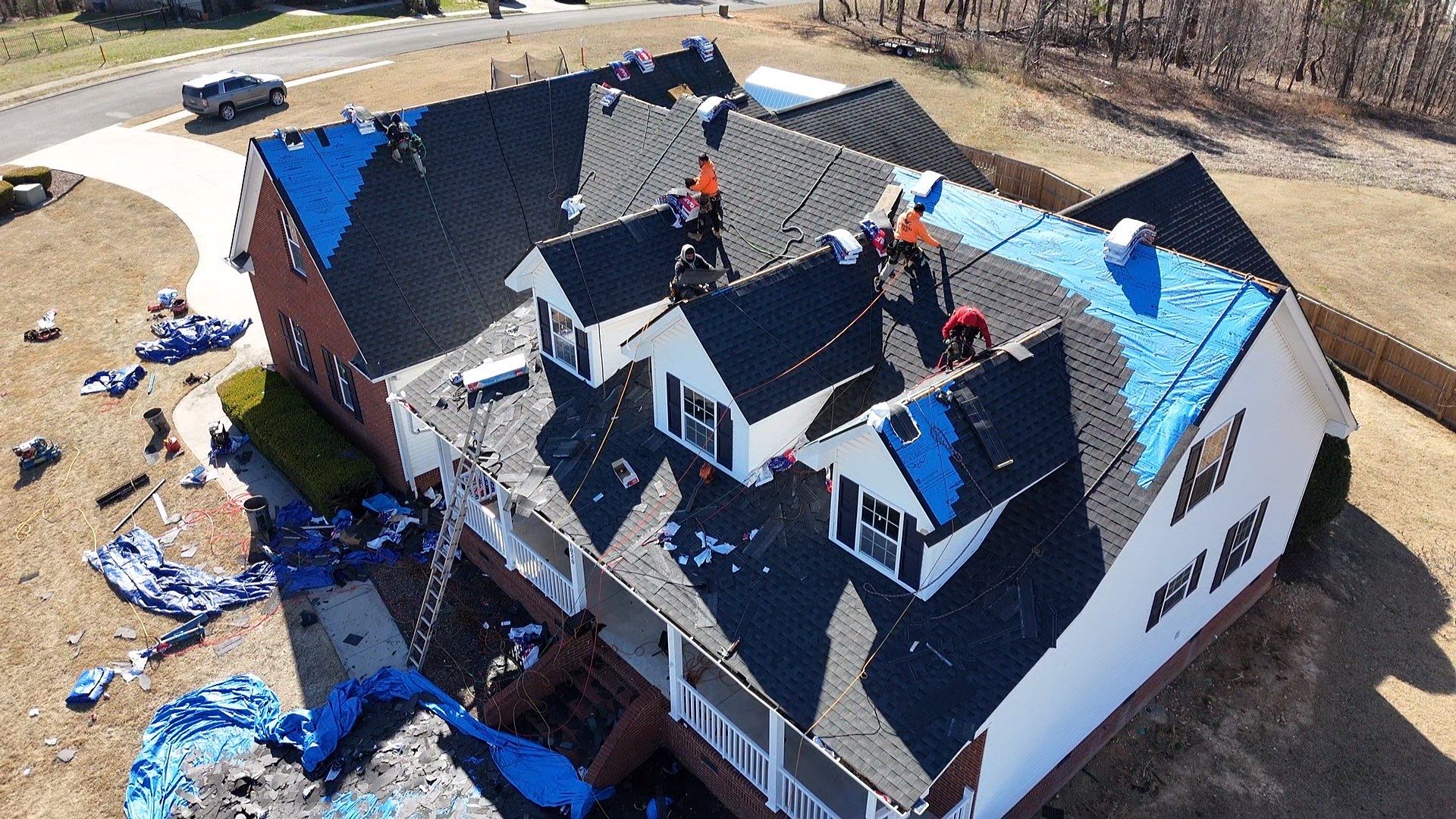 Lacoursiere Family Project  by Southern Roofing & Exteriors