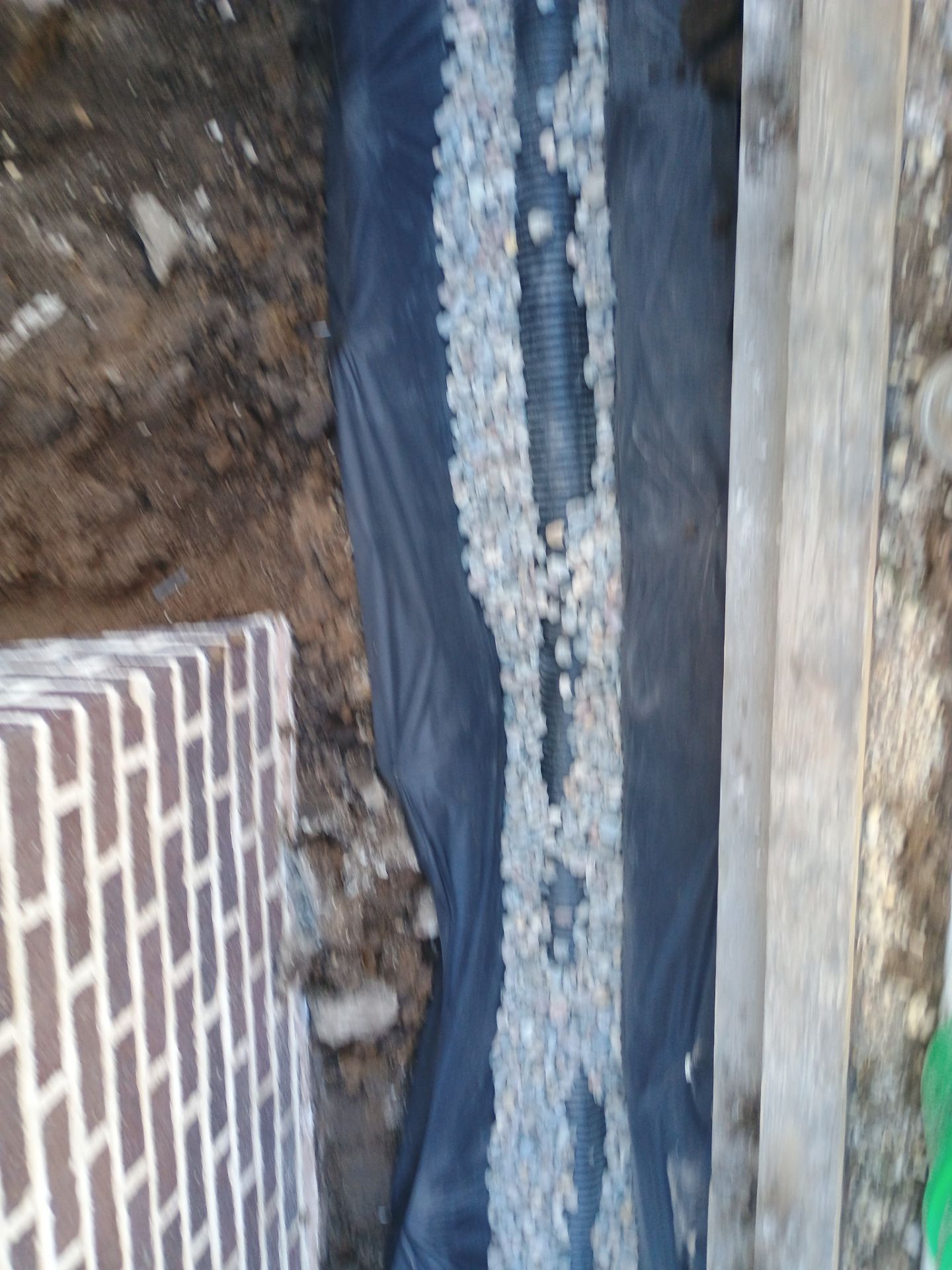 Foundation Drainage Board & French Drain in Southwest Minneapolis by Waterproofing Northeast