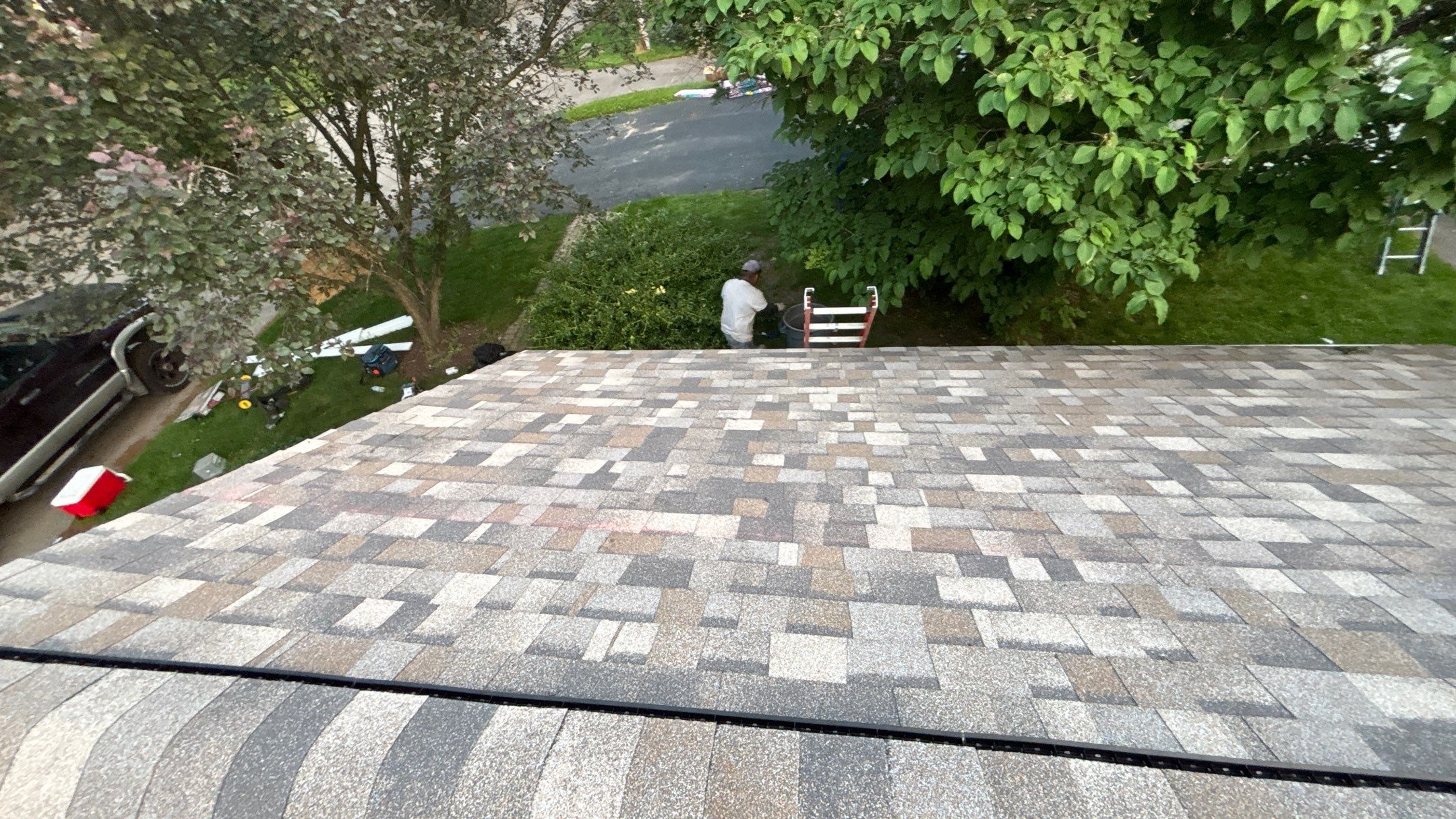 Roof Replacement using Owens Corning Sand Dune by 180 Contractors