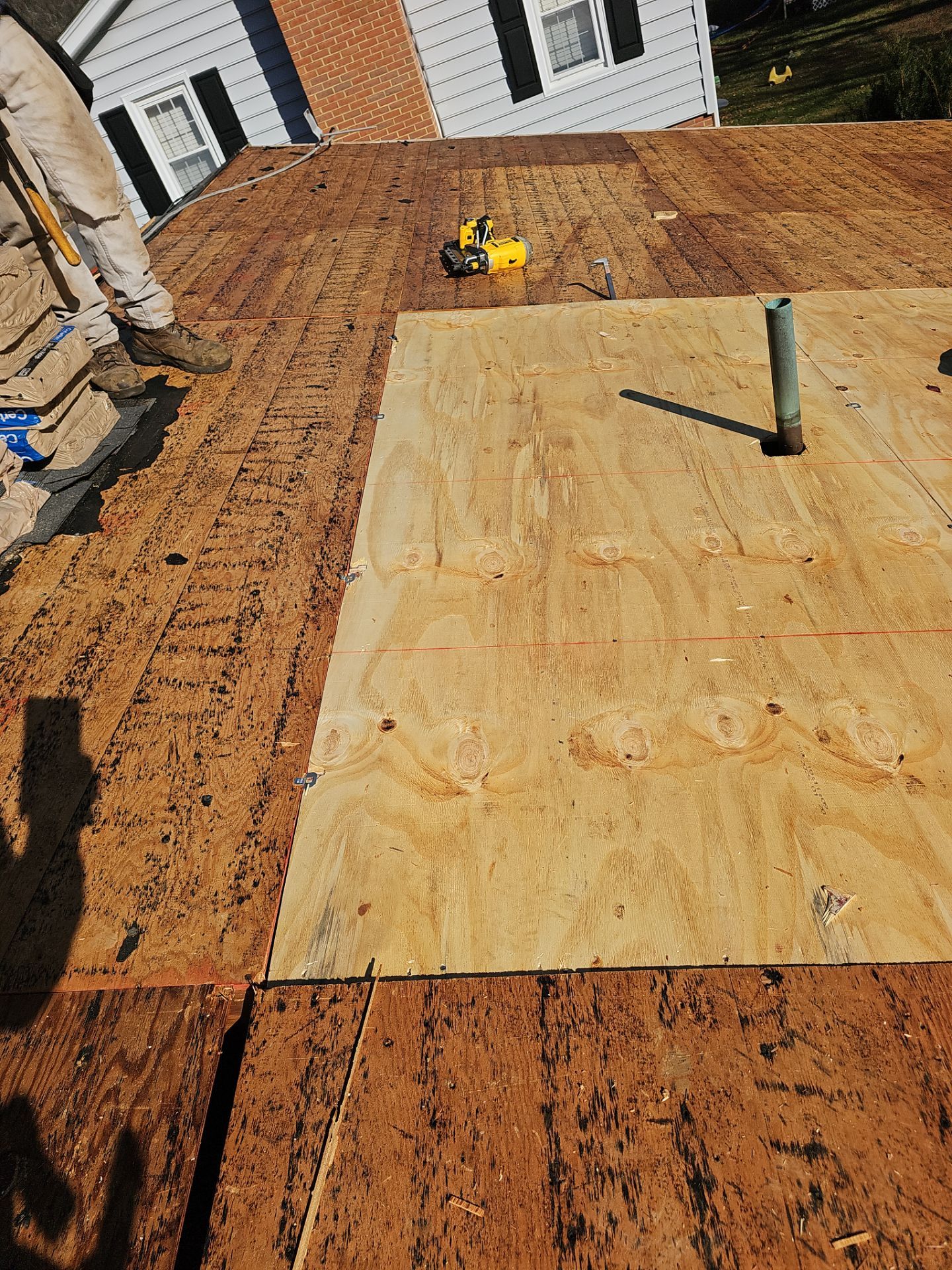 Roof Replacement - Colonial Slate by Winchester Roofing