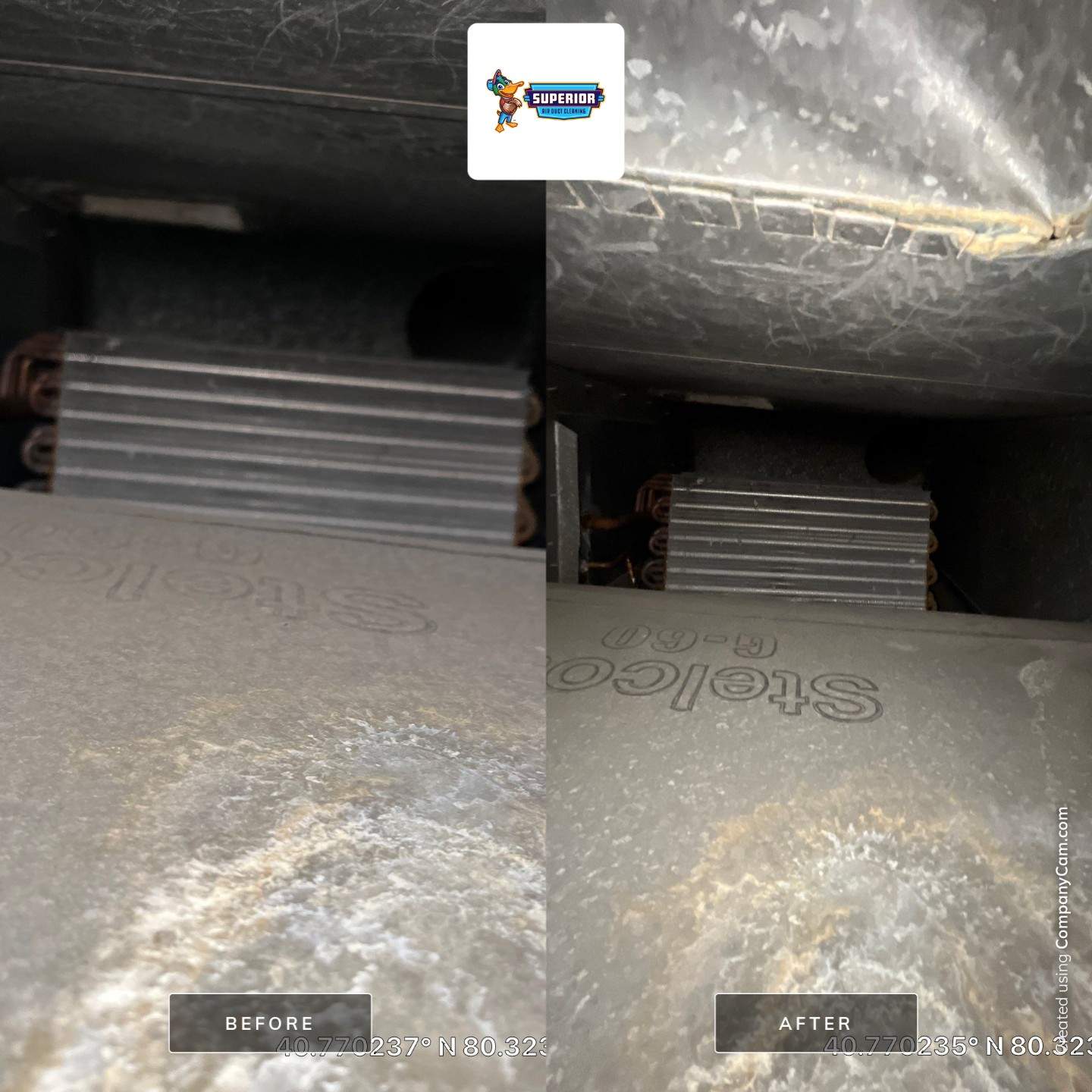 Air Duct Cleaning With a Vacuum Truck in Beaver Falls, PA by Superior Air Duct Cleaning