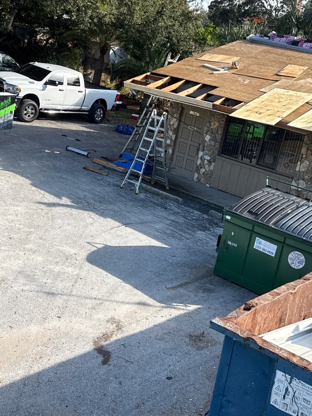 Project in Clearwater 33756 by Mitchell Roofing Company LLC