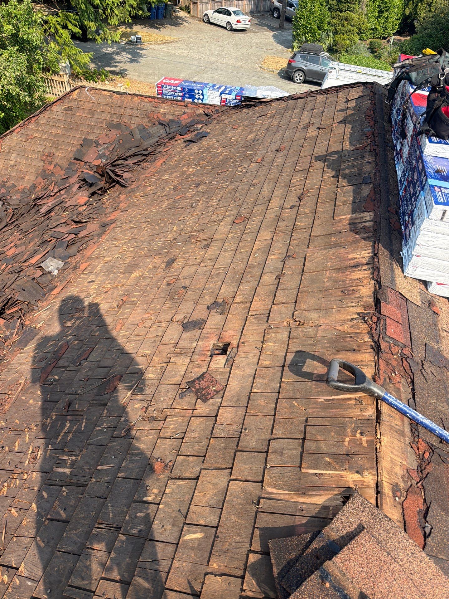 Residential Roofing Installation using GAF HDZ Shingles by Roofing Formula LLC