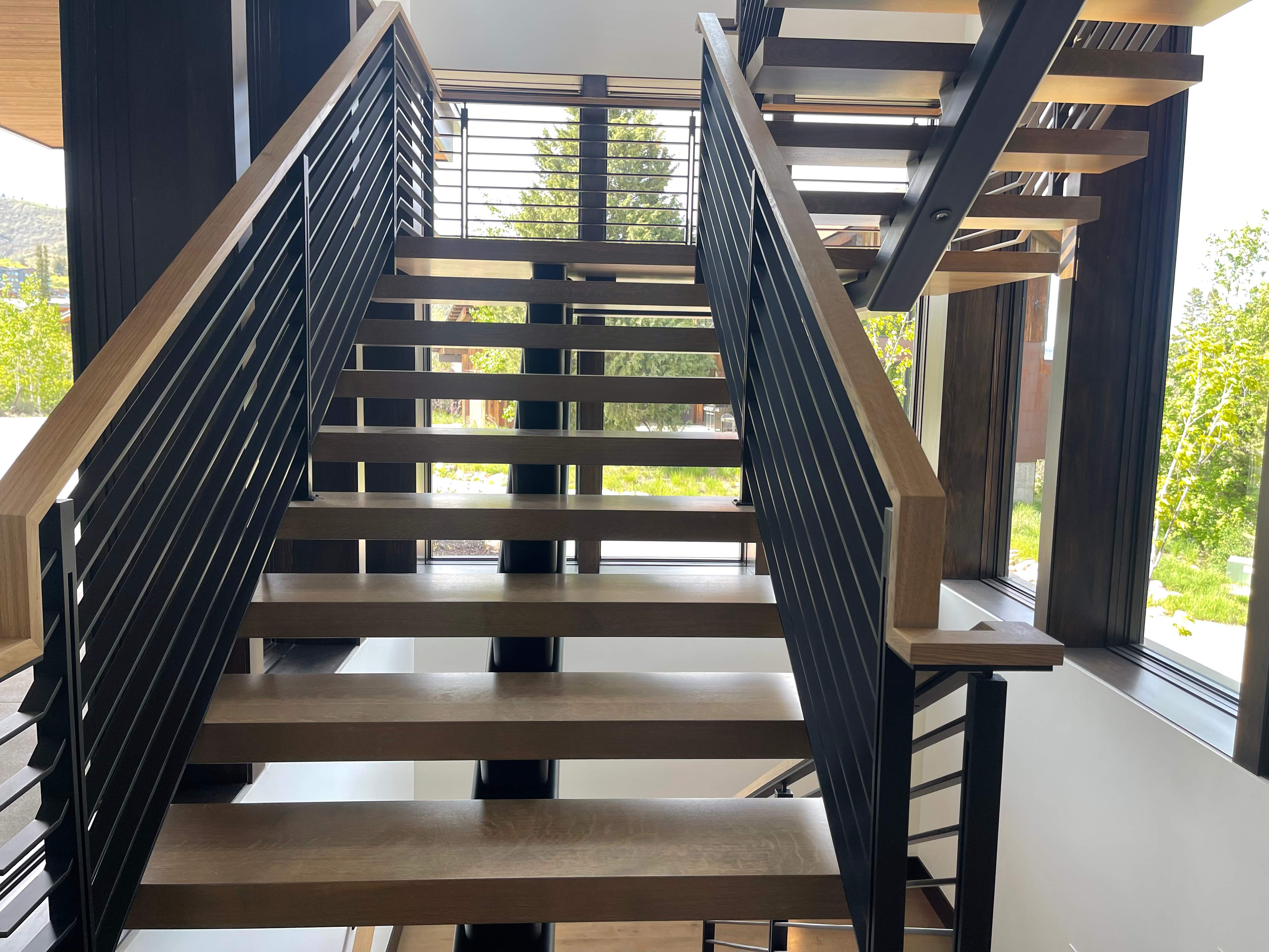 Custom Stairs  by Knox Custom Fabrication