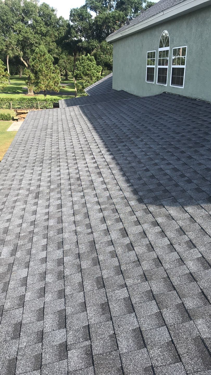 Residential Roofing Installation using GAF HDZ Shingles by Protek Roofing Heating Air & Solar