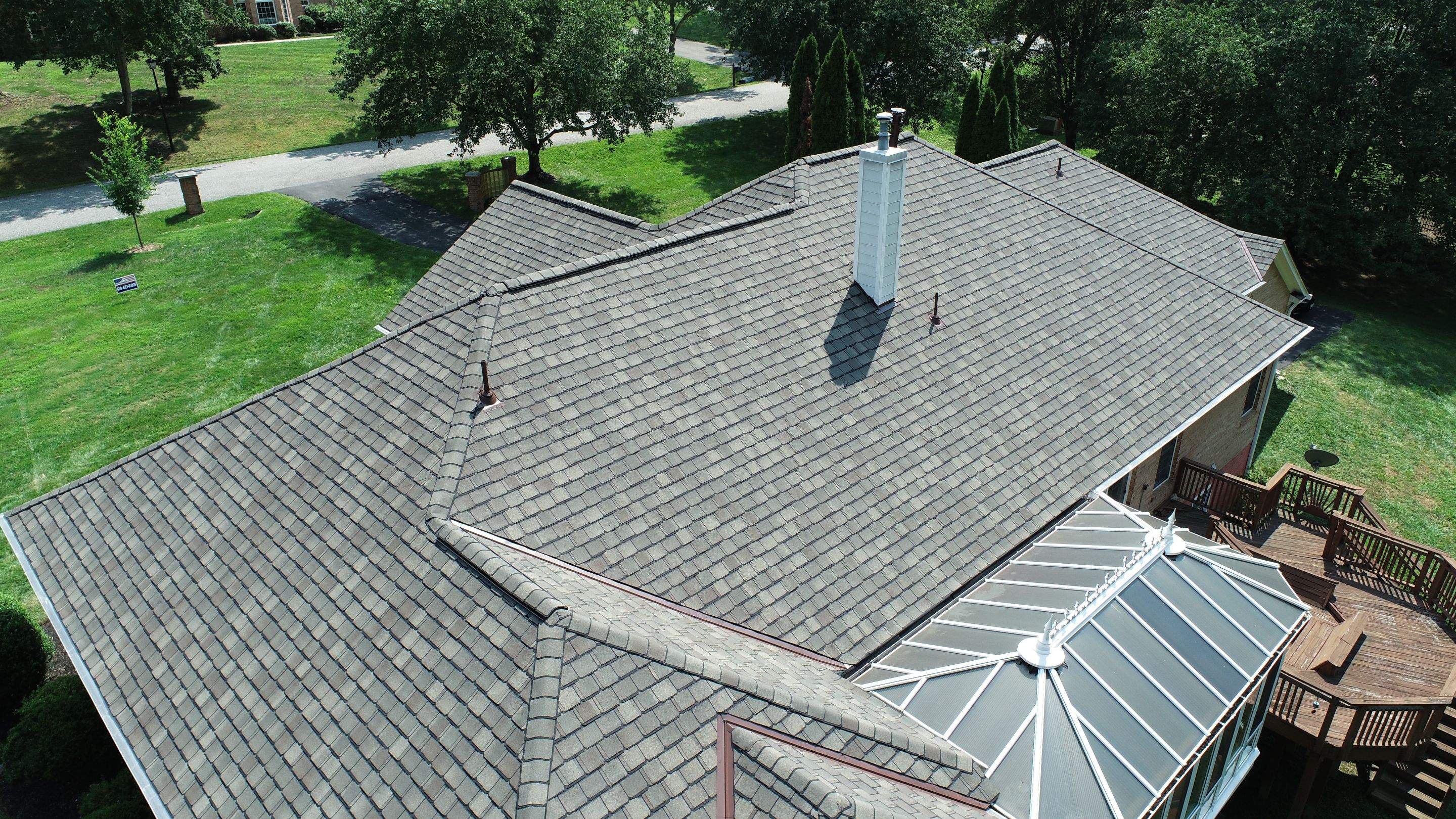 Roof Replacement using Certainteed Grand Manor Shingles by American Home Contractors