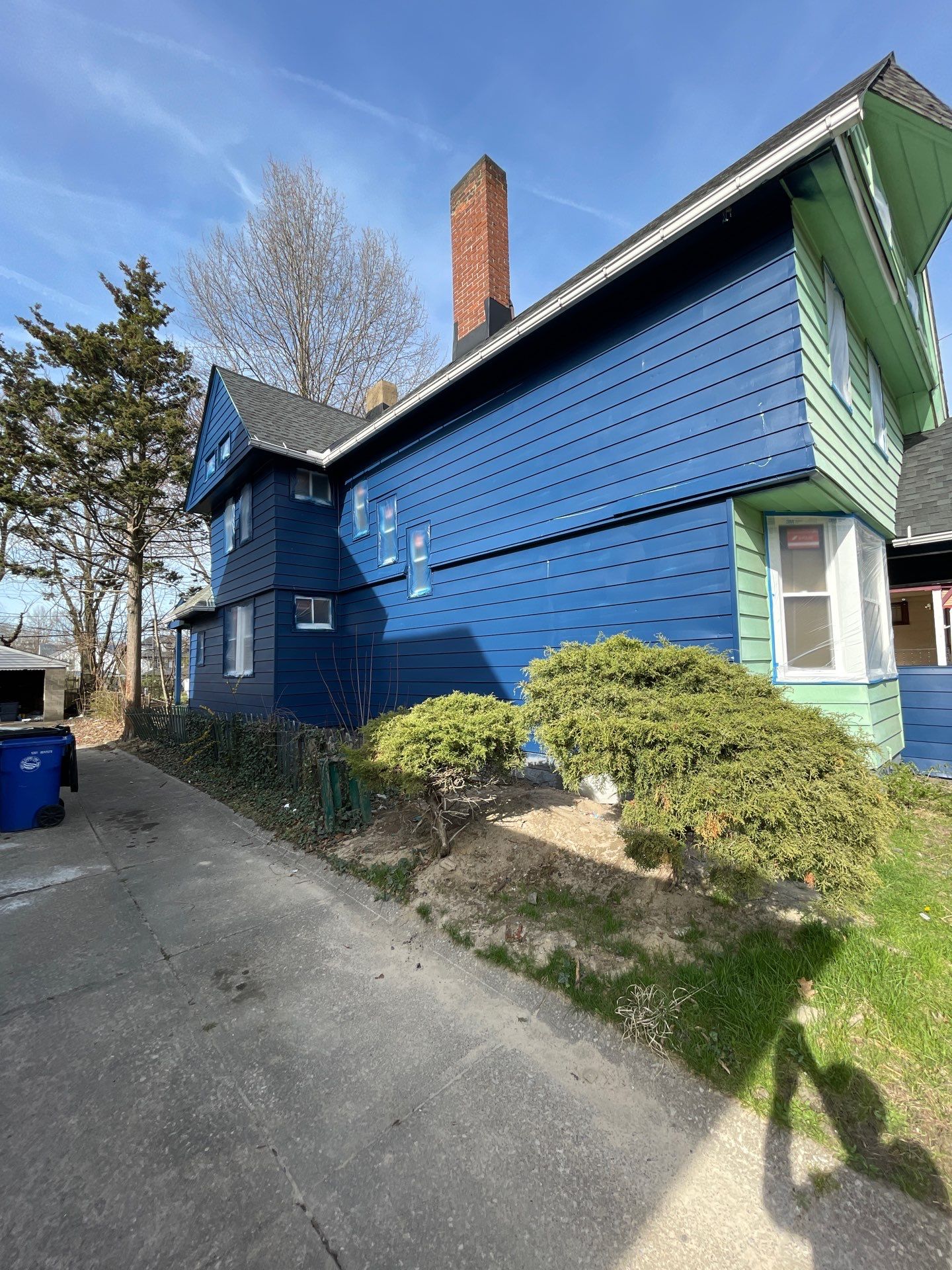Exterior Painting using Benjamin Moore Element Guard by Callaway Contracting LLC