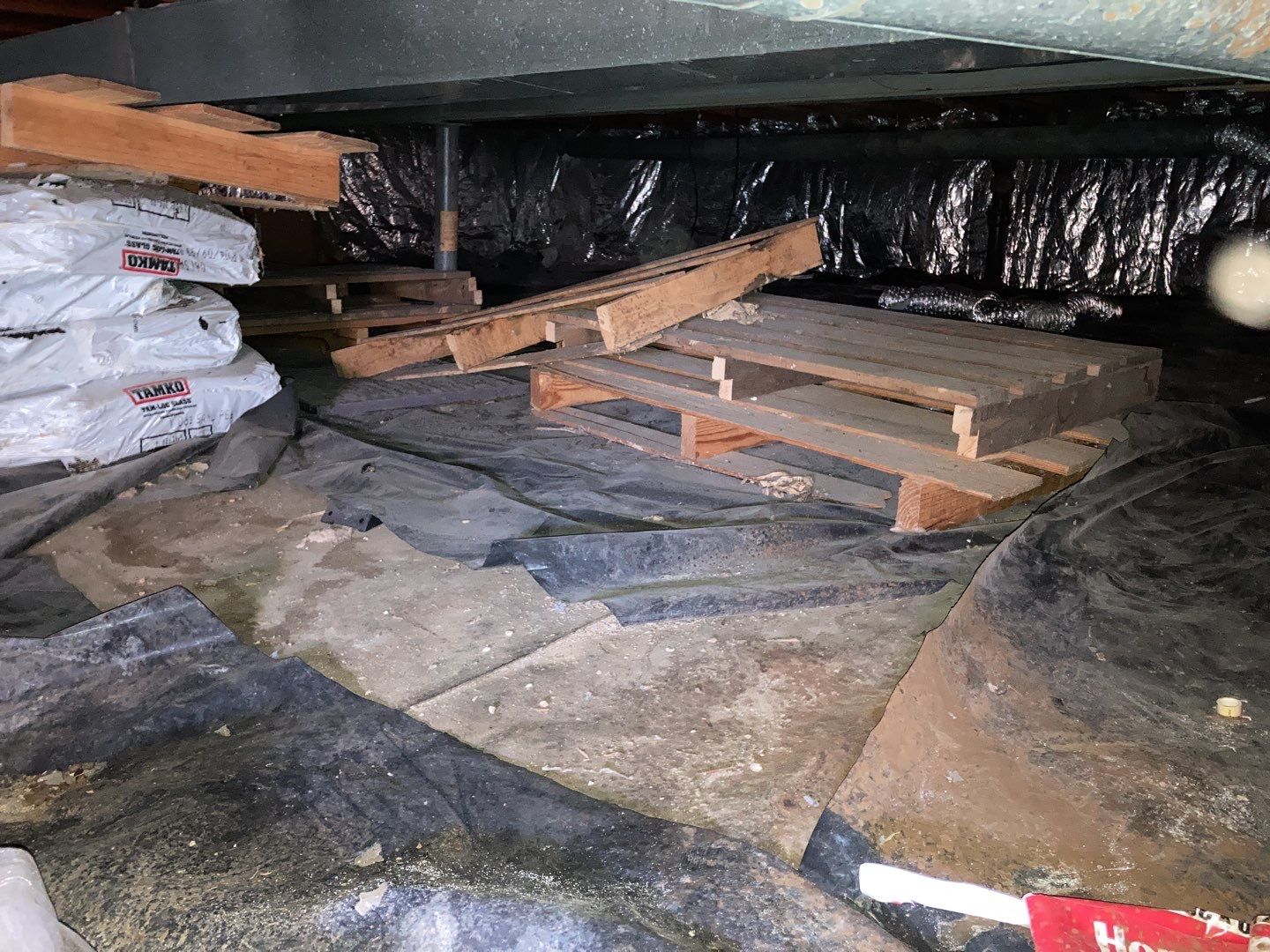 Crawl Space Cleanup  by Accountable Home Services