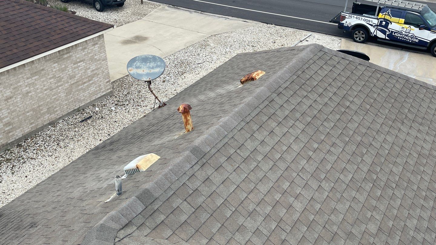 Residential Roofing Repair using Custom Fabricated Stainless Steel by Lighthouse Roofing