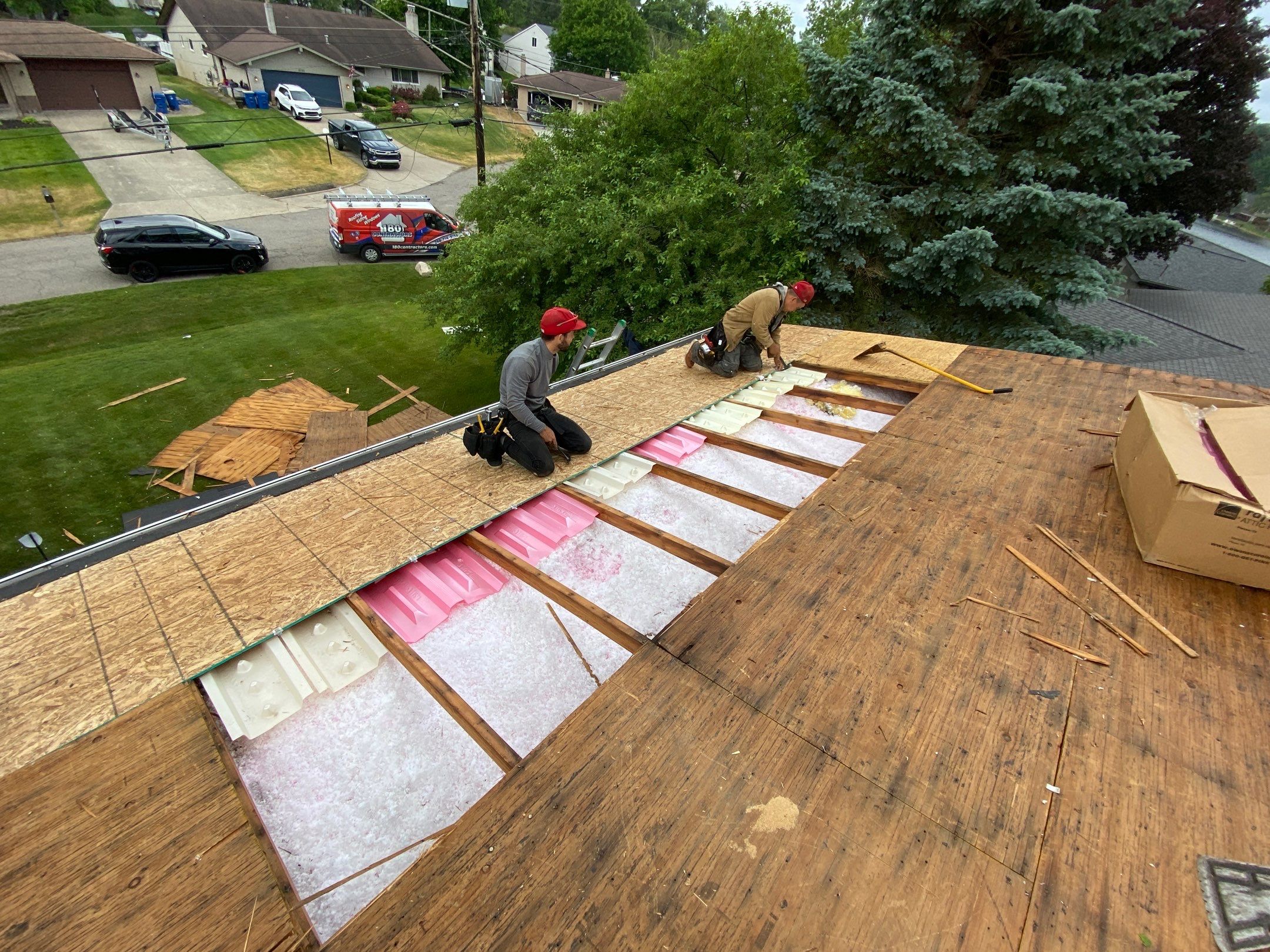 Roof Replacement using CertainTeed Landmark by 180 Contractors