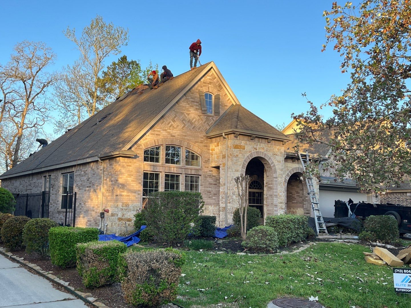 Residential Roof Replacement using GAF shingles by Elite Roofing LLC