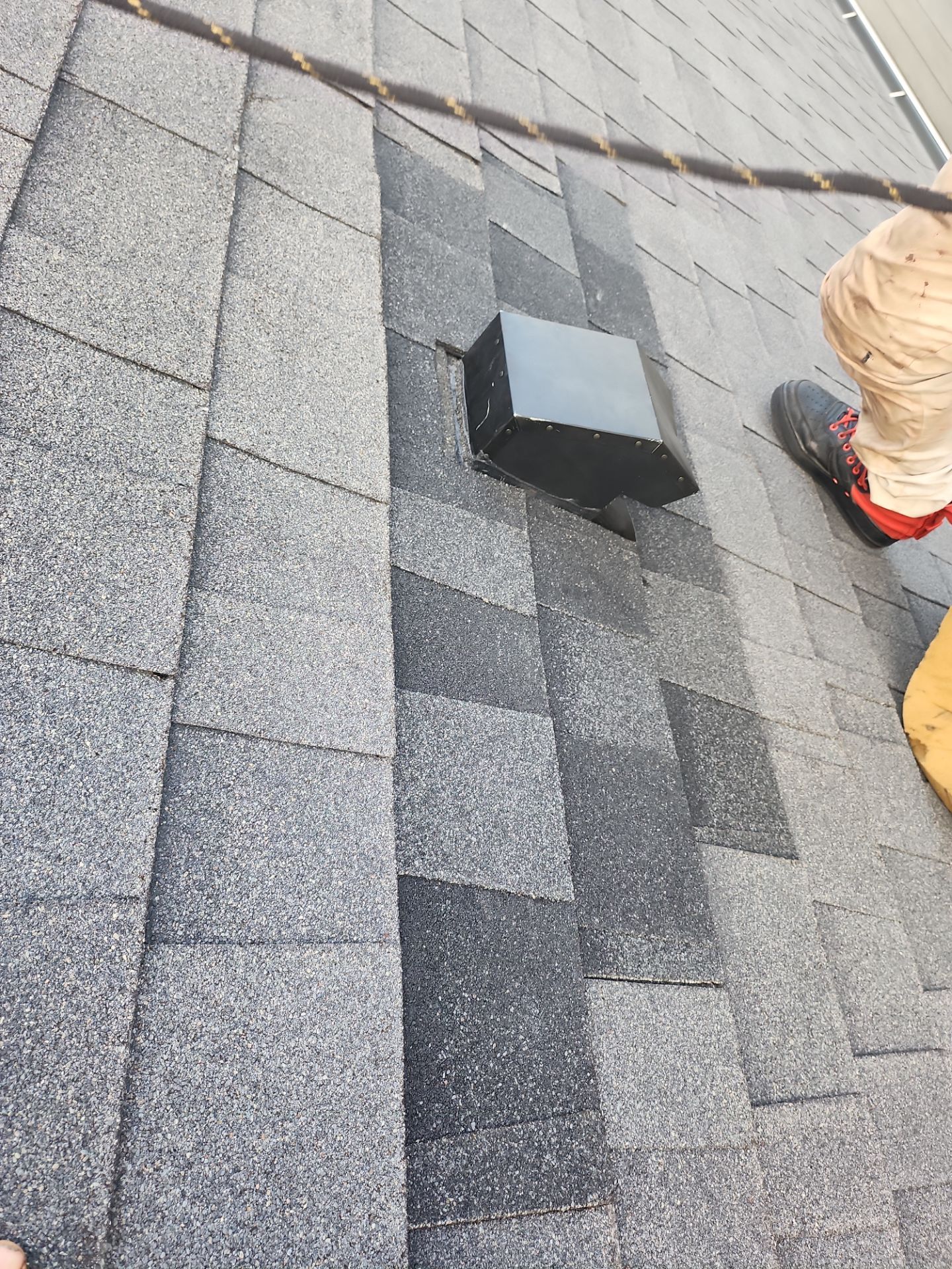 Hail Damage using Owen's Corning Duration (Lifetime) Shingles by Roof Repair Company