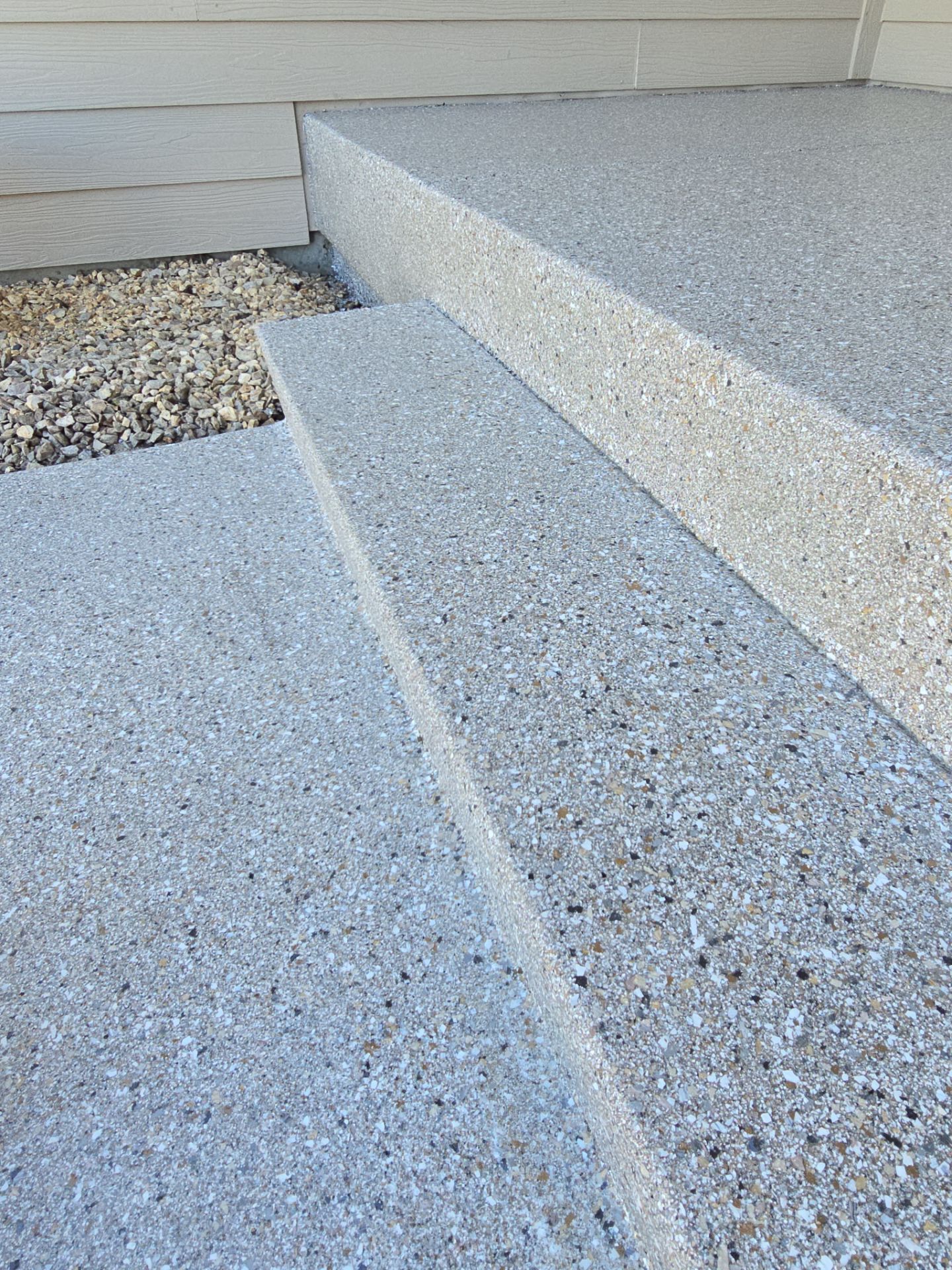 Walkway Transformation using Claystone Hybrid by Croc Coatings, LLC