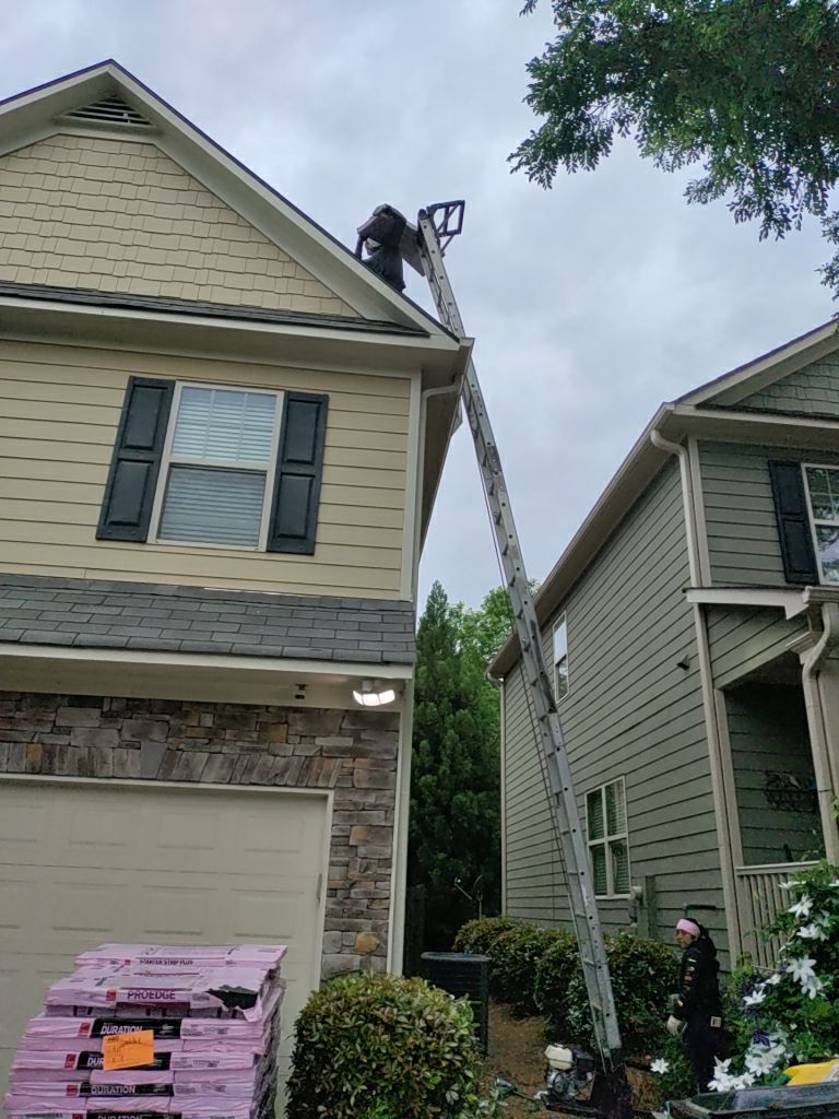 Residential Roofing Installation using Owens Corning by Inspector Roofing and Restoration