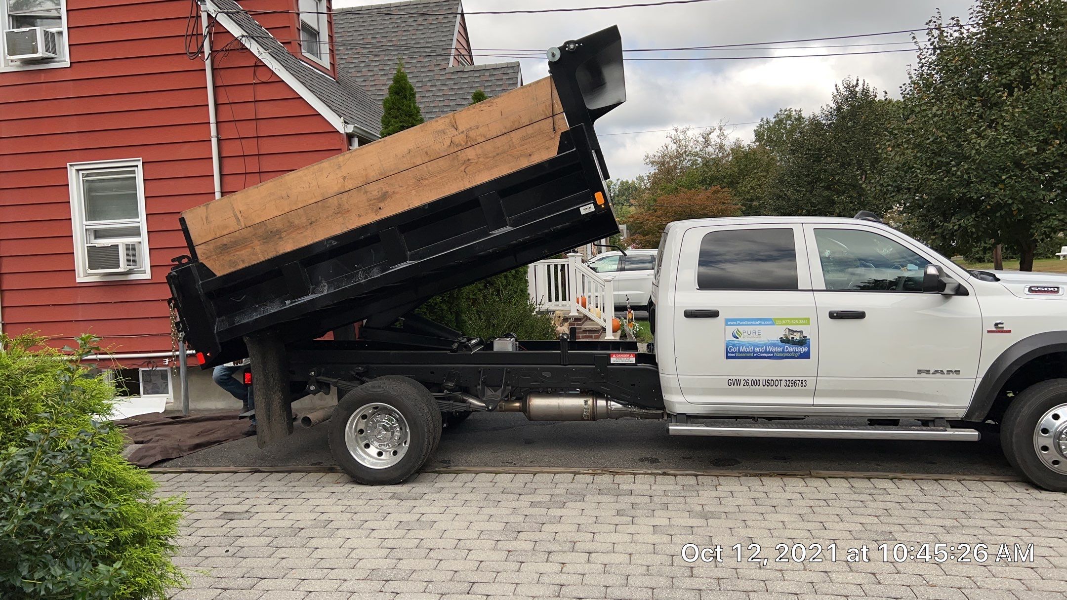 Interior French Drain Job in Westwood, NJ by Pure Service Pro, LLC 