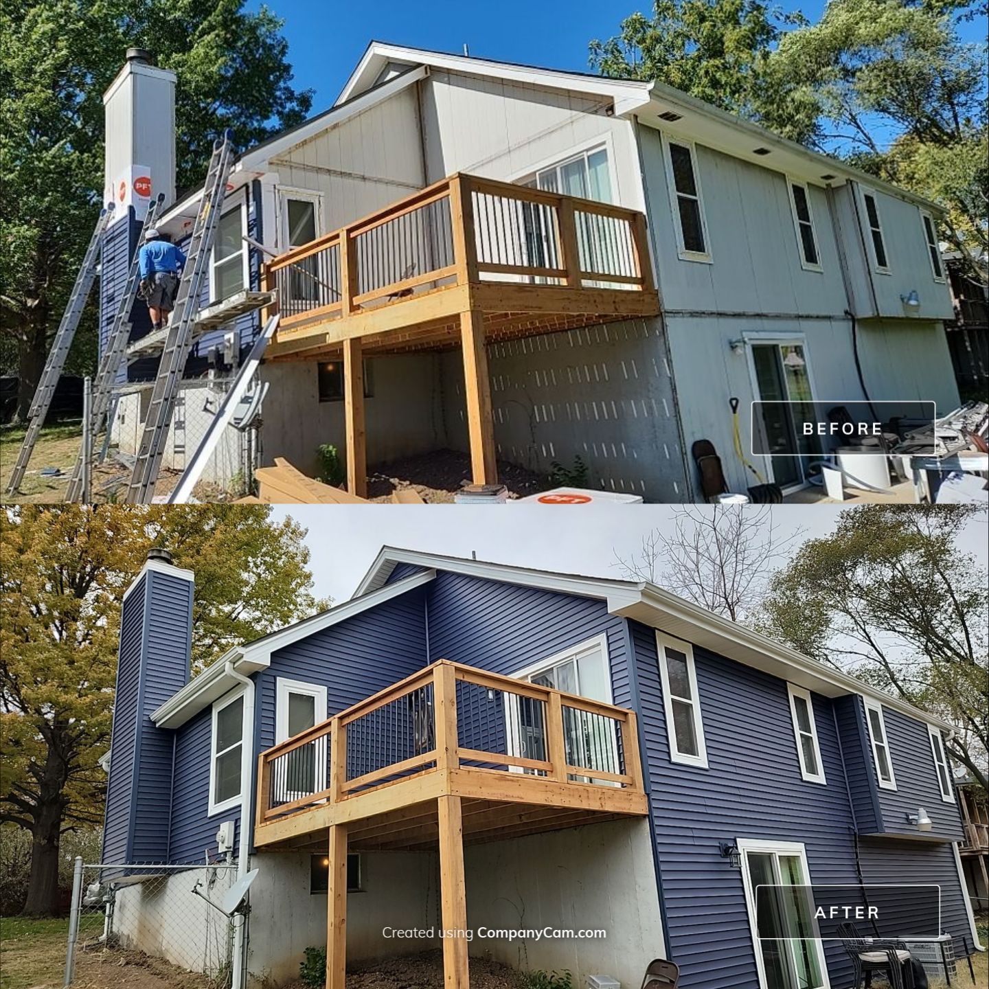 Siding Installation using Market Square by EEC  Windows, Siding & Roofing 