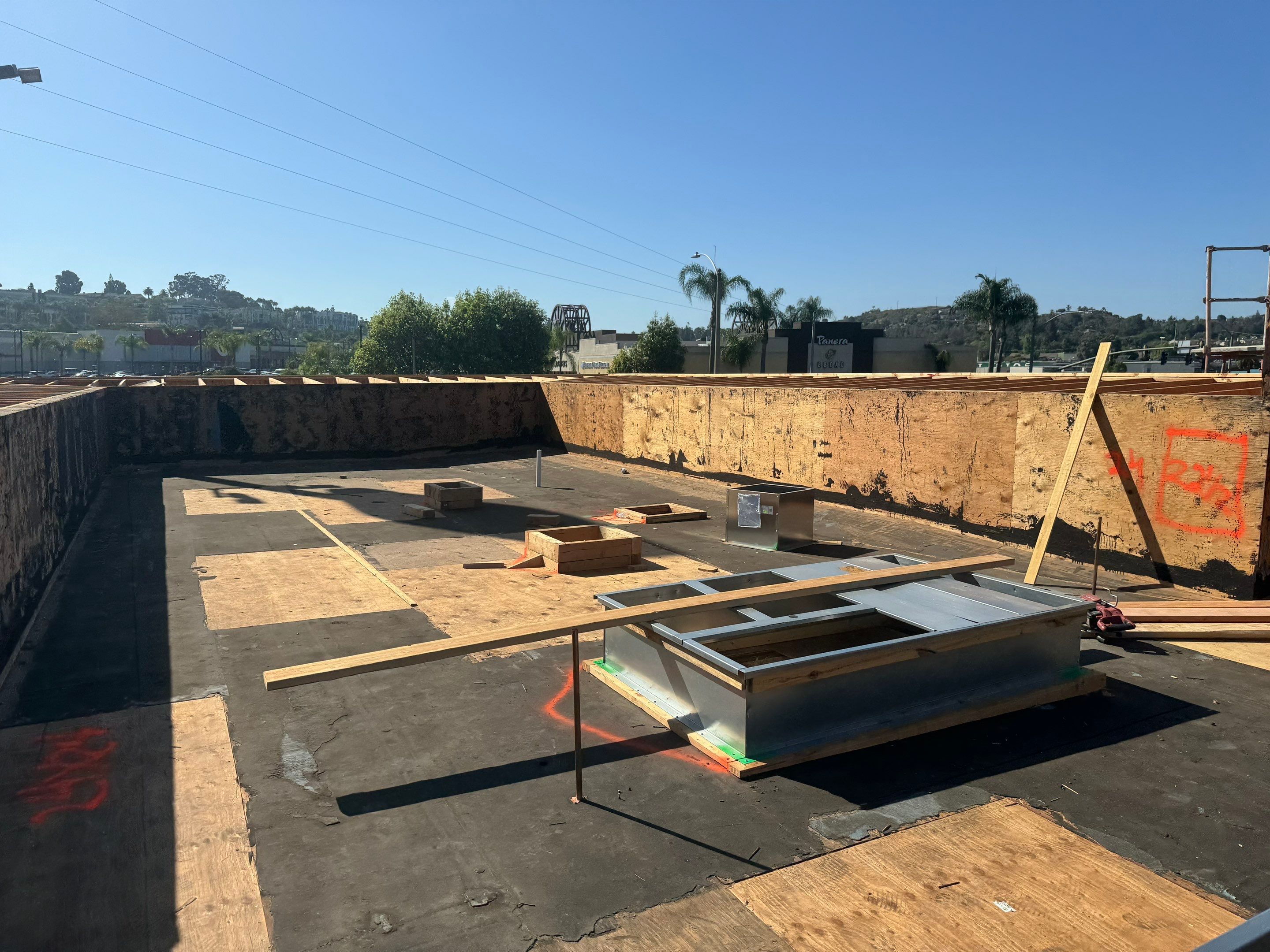 Escondido Commercial Single-Ply TPO Roof Replacement at Chipotle by Zenith Roofing Services