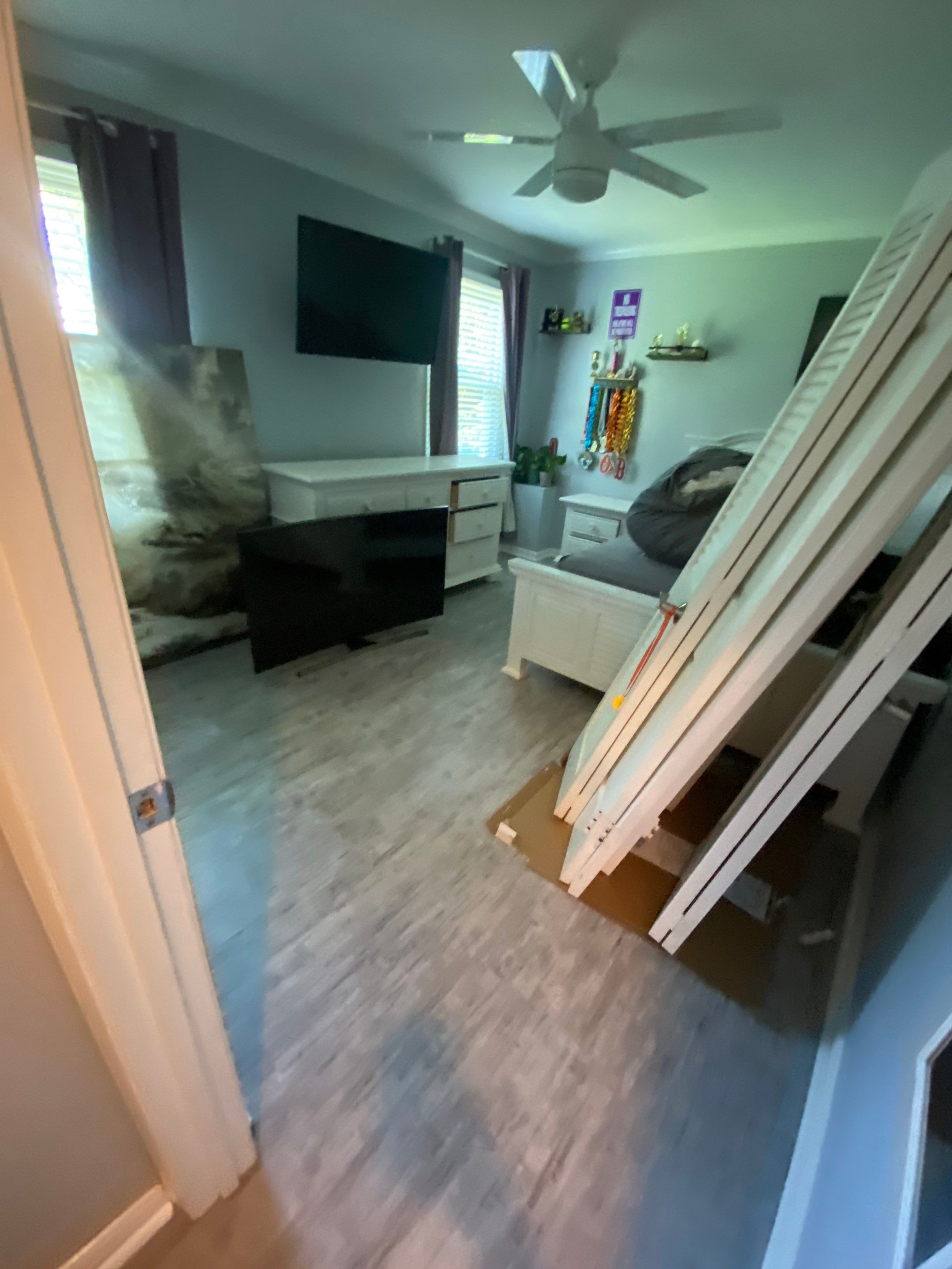LVP flooring install by The Smet Companies, LLC