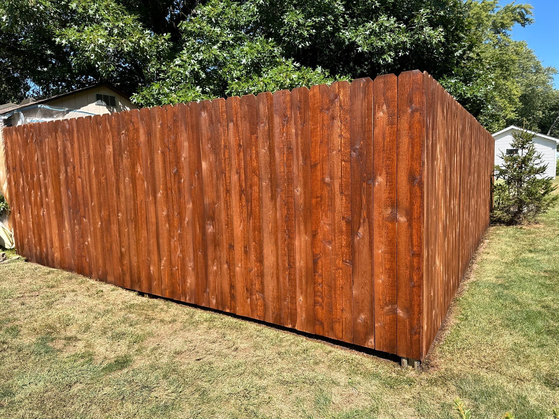 Fence Treatment by Two Brothers Residential Maintenance
