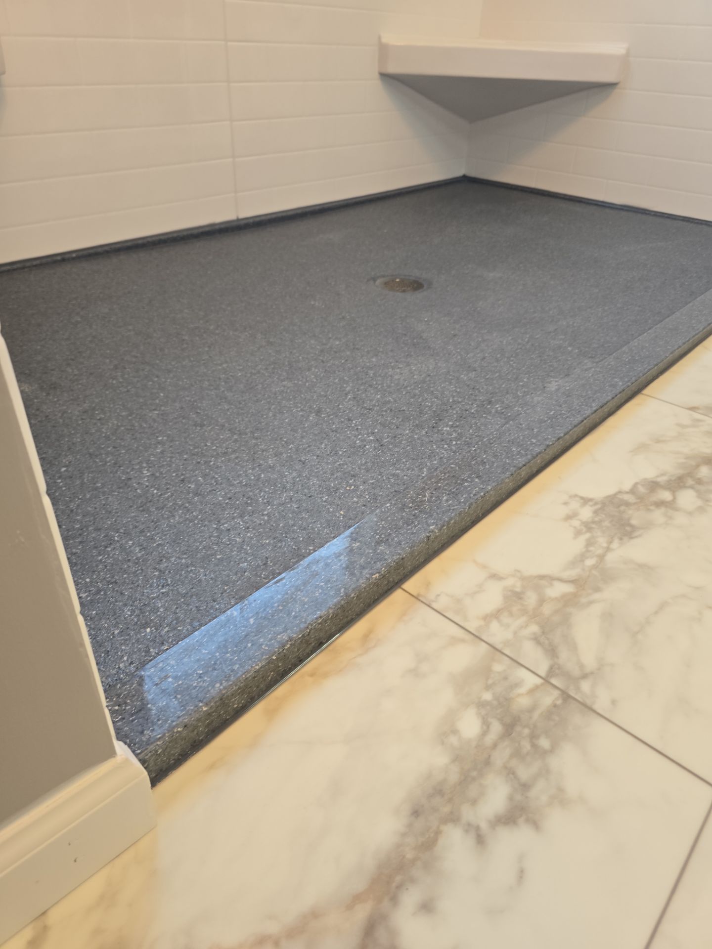 Bathroom Remodel using Onyx by The Shower Company