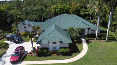 Kynar (Color Coated) Standing Seam Metal Roof Replacement
