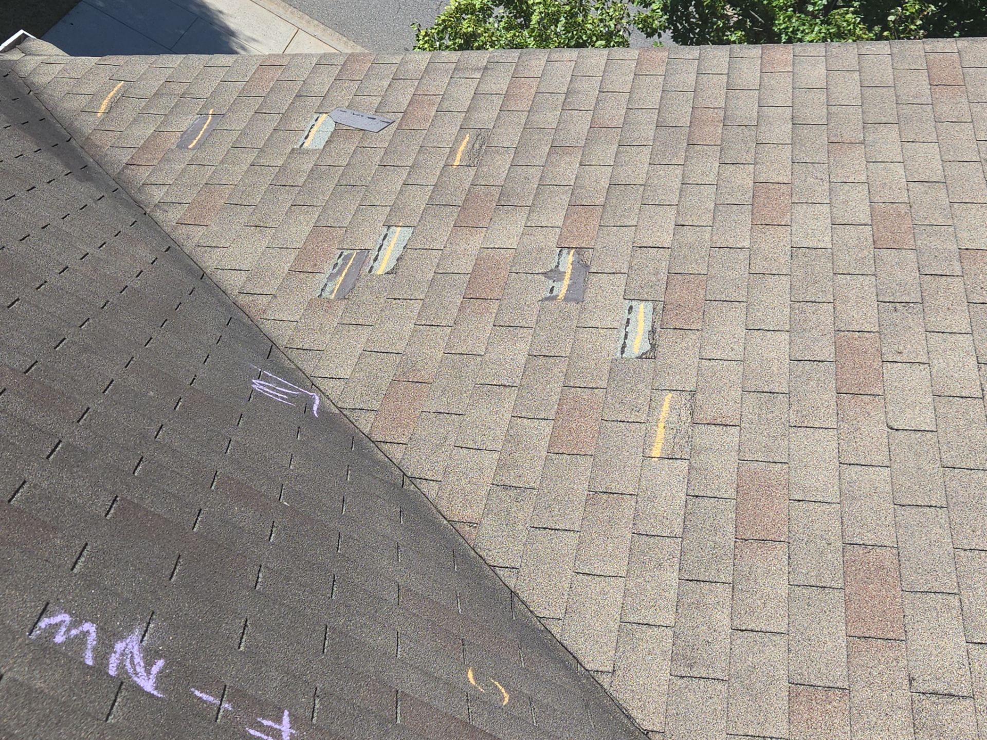Roof replacement, interior and gutters repair by hail and wind damage by Just Brilliant Restoration JBR