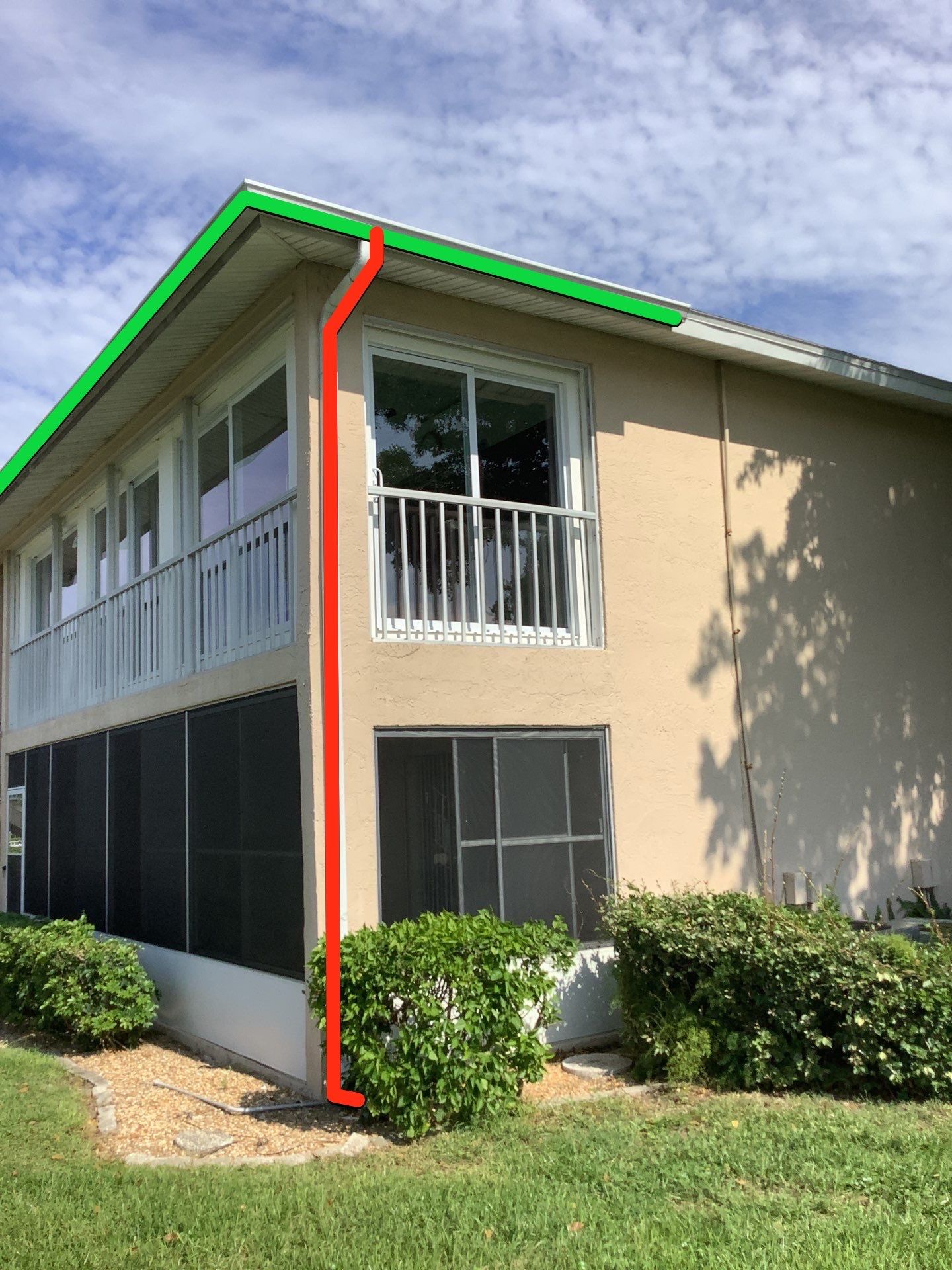 Downspout Replacement in Cape Coral FL by Gutter Professors