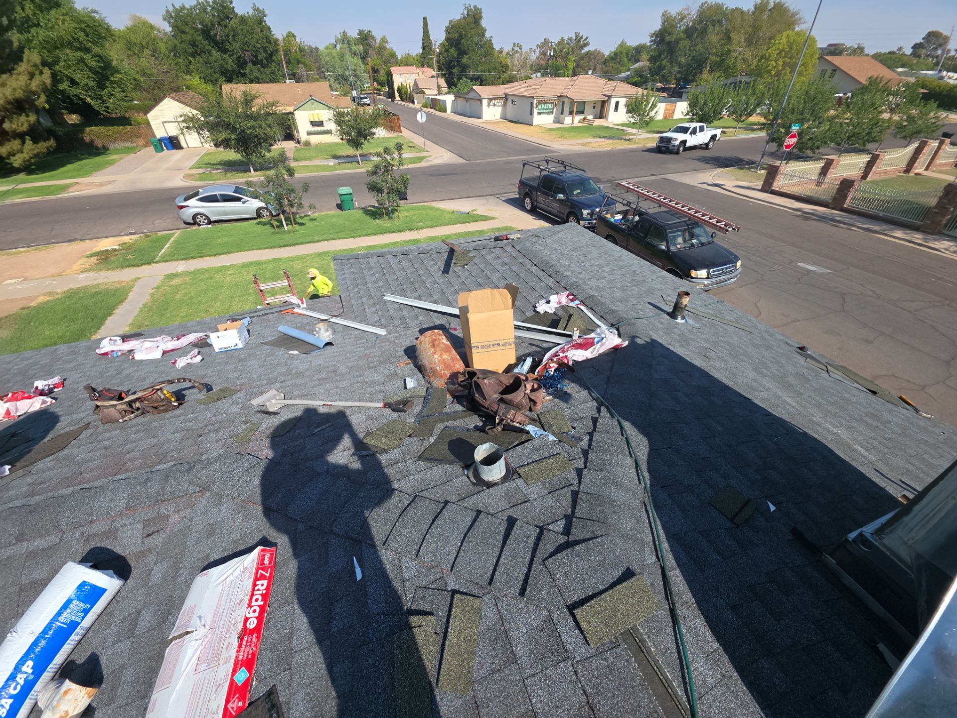 Residential Roof Install using GAF by Weather-Tite Roofing