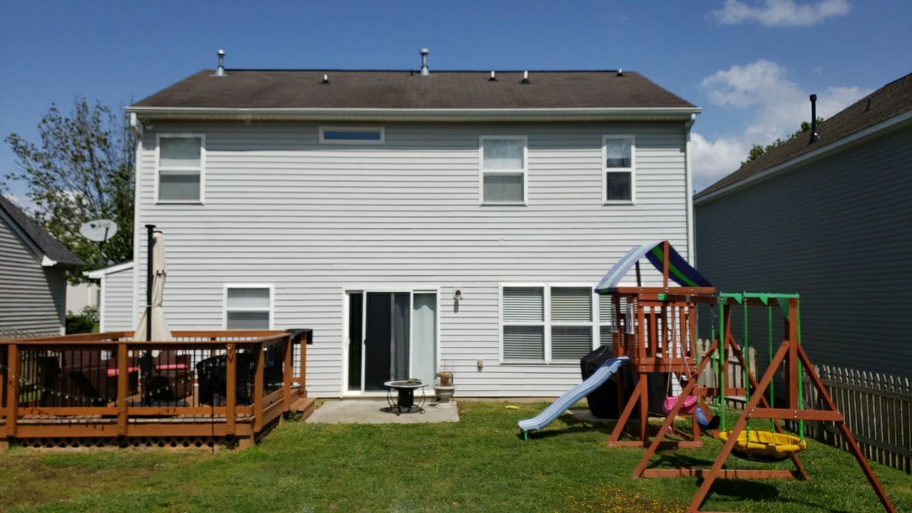 House Wash using cleaner by Power Wash Masters LLC