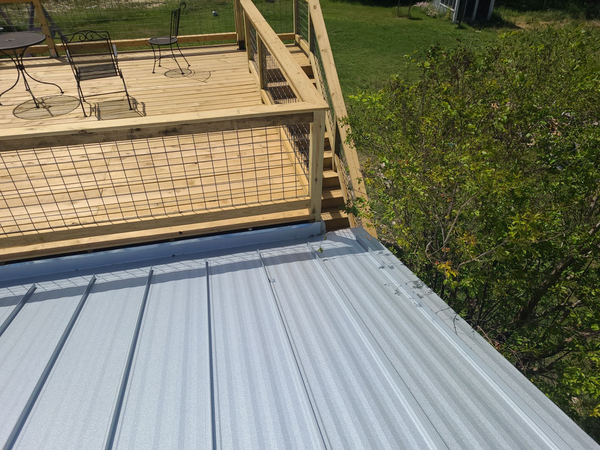 Galvalume Standing Seam offers a 45-year finish warranty! by Oakwood Roofing and Construction, LLC