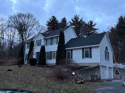 "Fresh Start Roofing: Transforming a Mold-Affected Home with a New Roof & Sleek Gutters!"