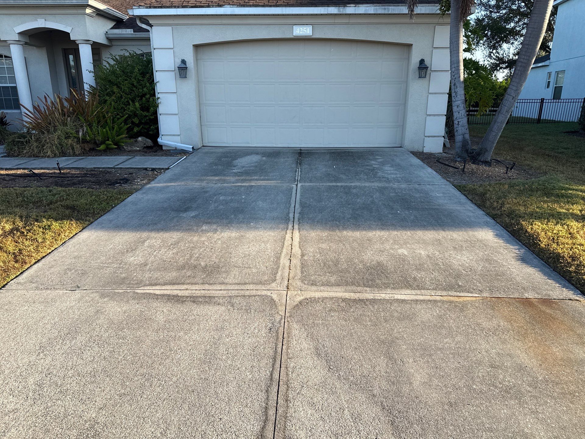 Driveway & Walkway Cleaning Project | Northwood Park, Palmetto FL by Sunshine AquaWash