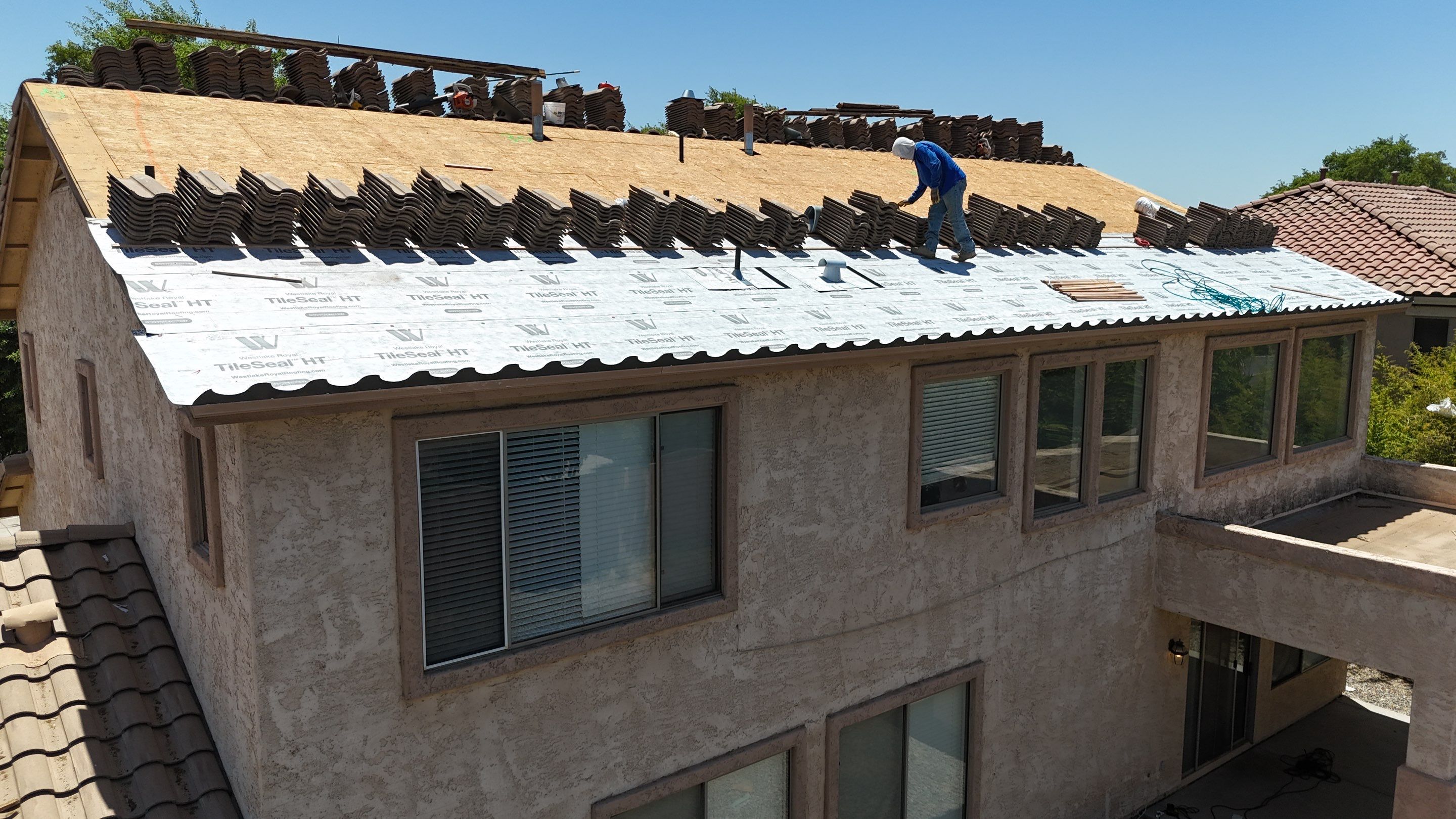 Project in Queen Creek, AZ by Saint Roofing