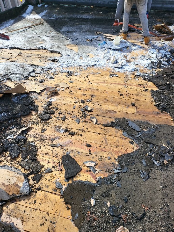 Commercial Roofing Installation using EPDM  by A Plus Exterior