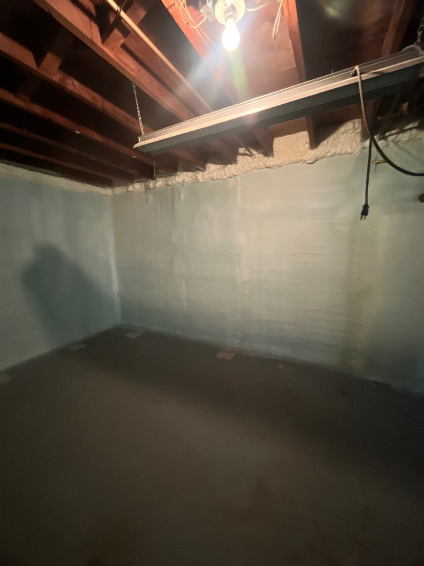 Attic Insulation using open cell spray foam by NYS Foam & Energy