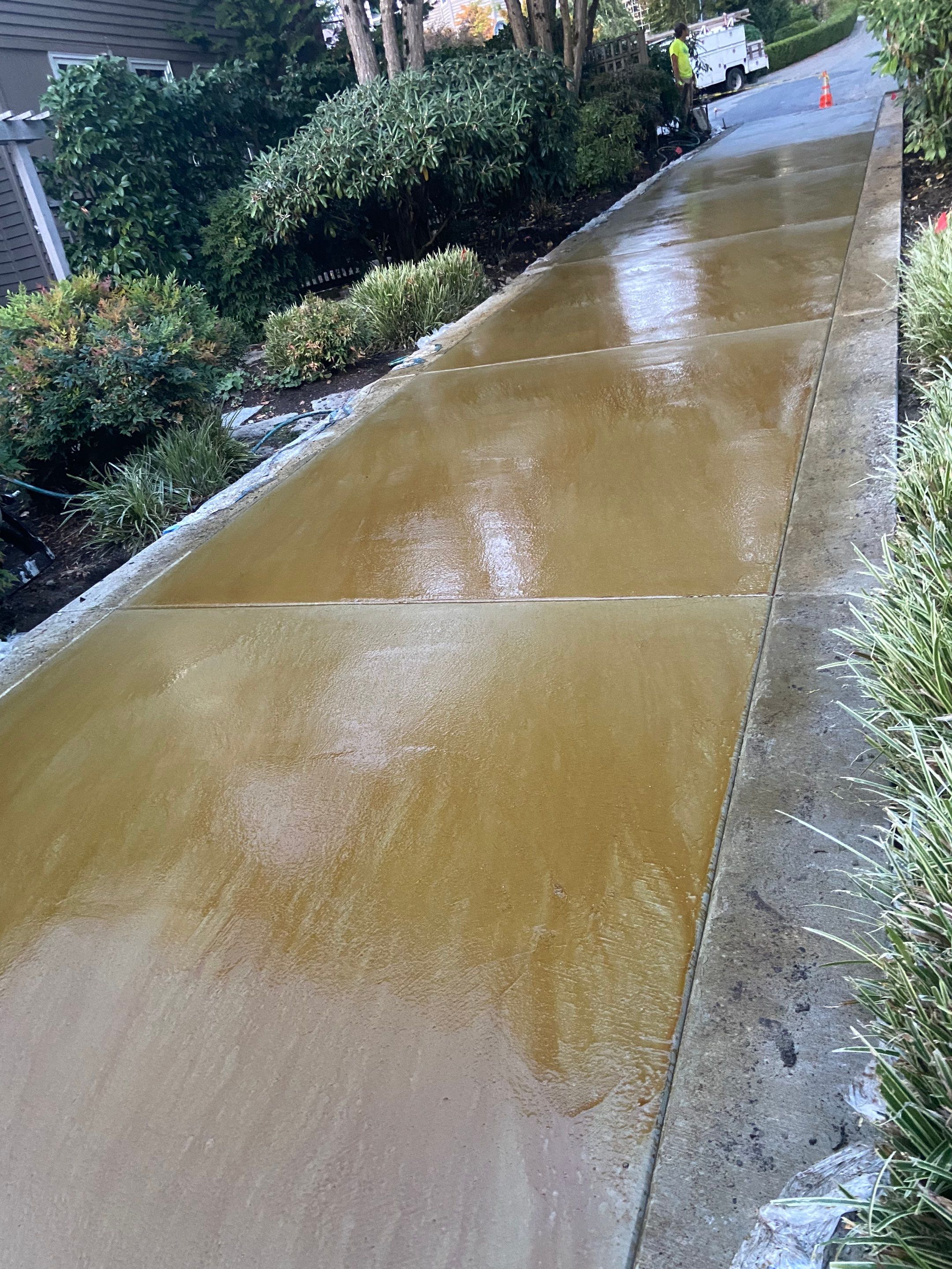 Eggers | Aggregate Finish Driveway, Concrete Project  by Jireh Asphalt & Concrete Inc 