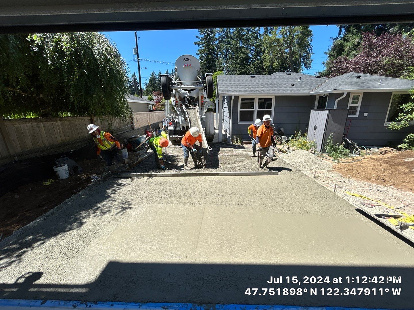 Grant | Concrete Driveway  by Jireh Asphalt & Concrete Inc 