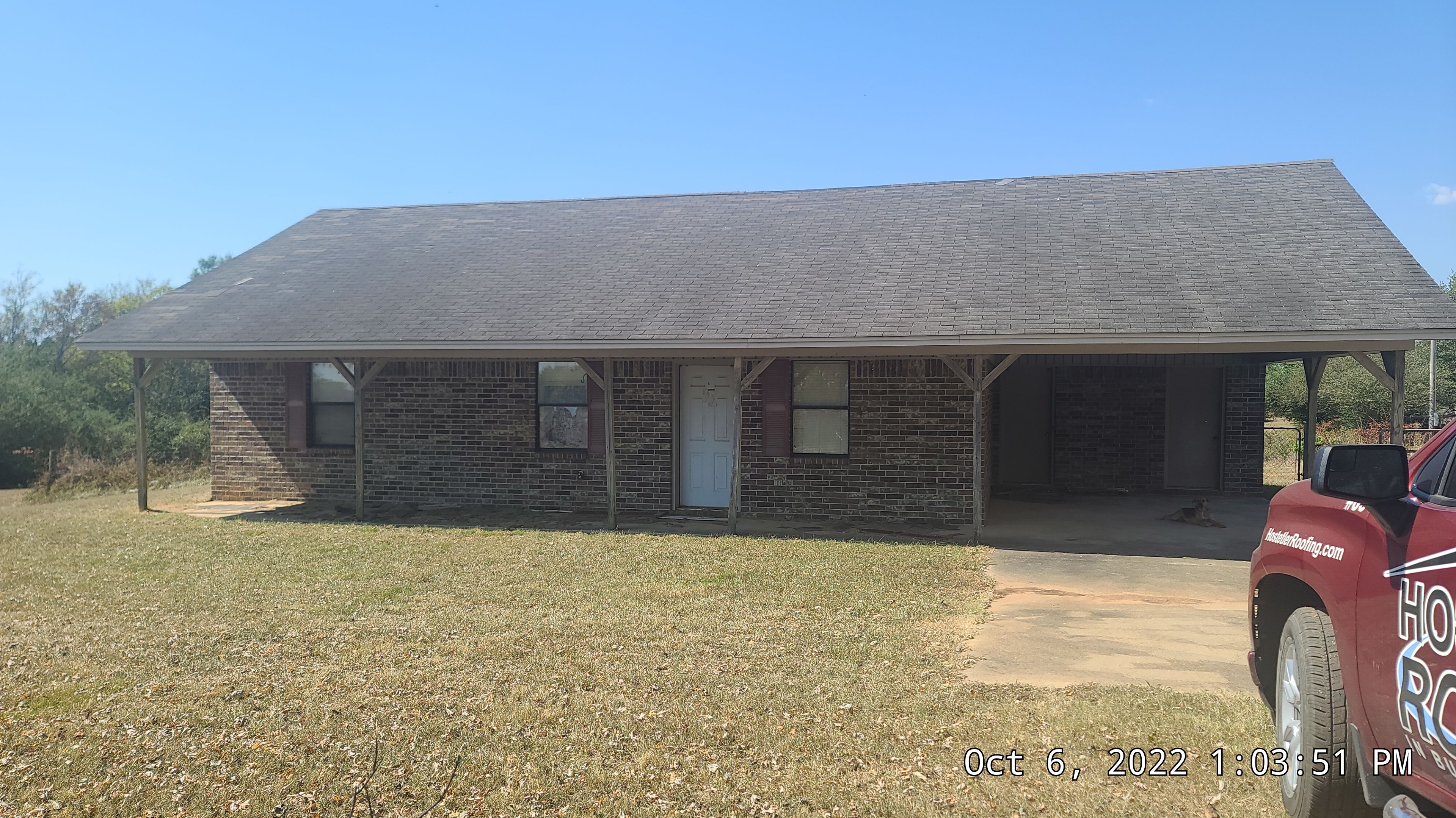 Residential Roofing Installation in Nashville, Arkansas by Hostetler Roofing