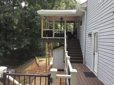 Custom Composite Deck and Screened Porch Installation in Canton