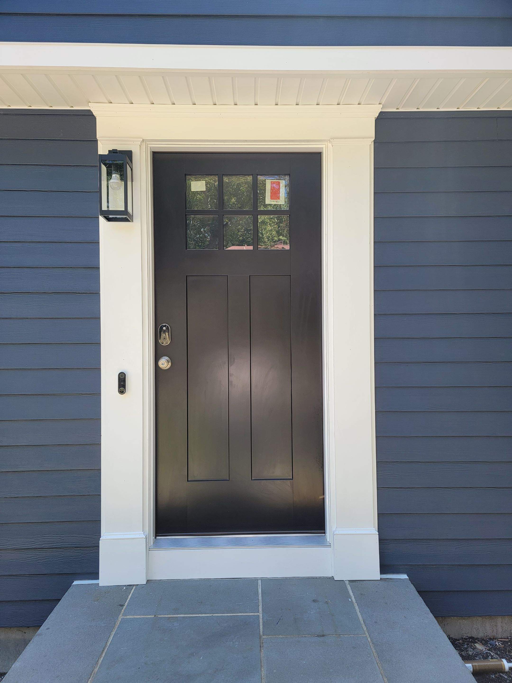 Siding Installation using James Hardie. Window and Door installation by UBrothers Construction